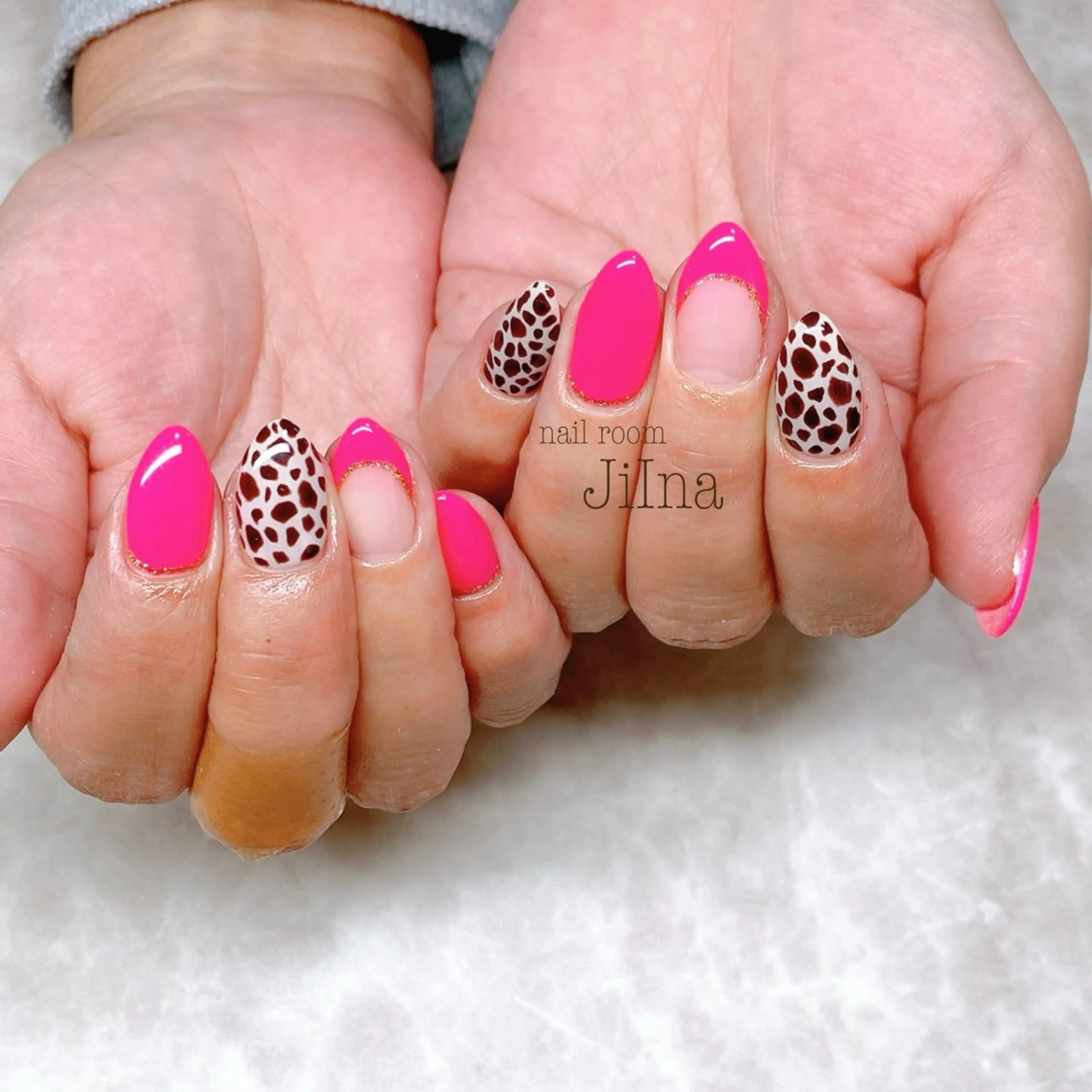 ネイル 持ち込み JiIna nailのネイルデザイン