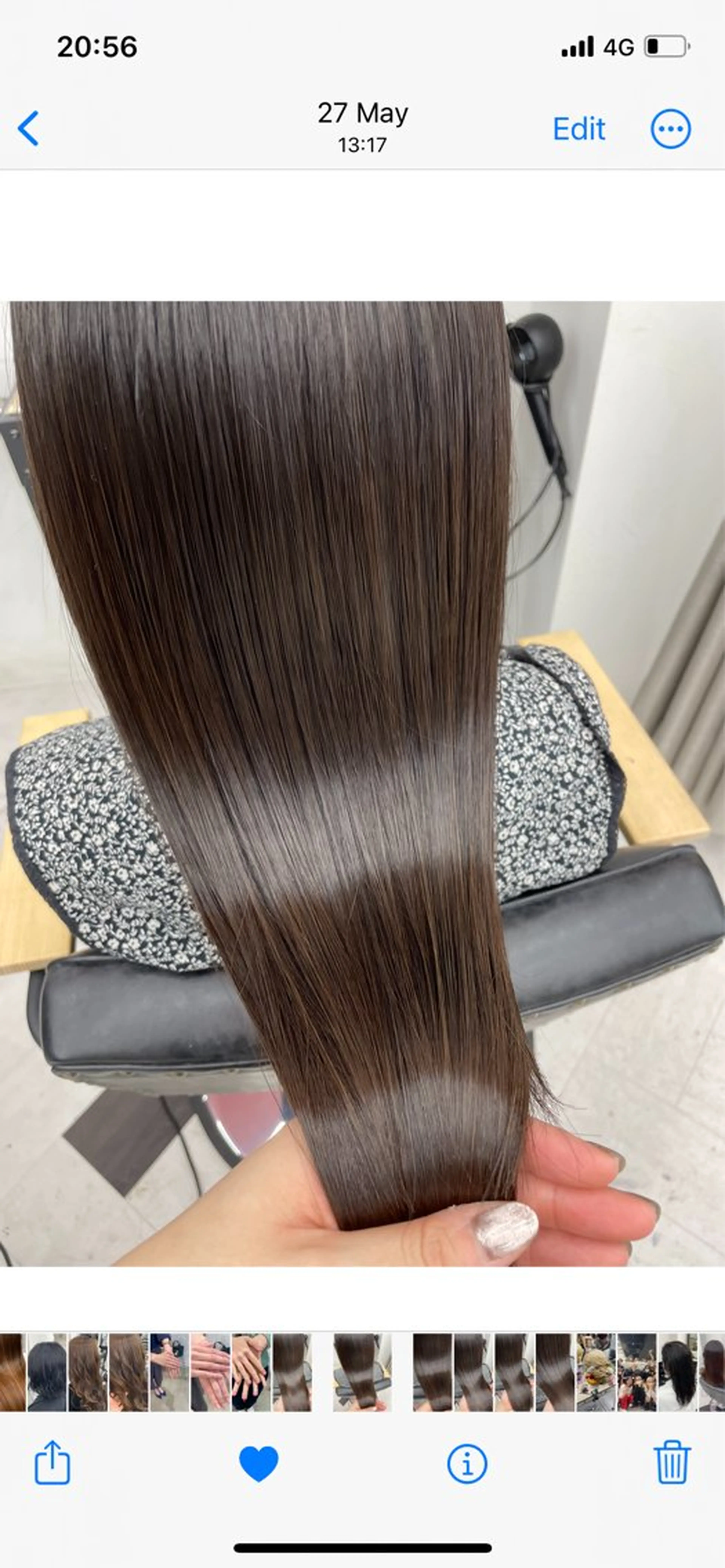 ミディアム カラー パーマ ヘアアレンジ メンズ 髪質改善 トリートメント mona/ ストレートスタイル✨のヘアスタイル