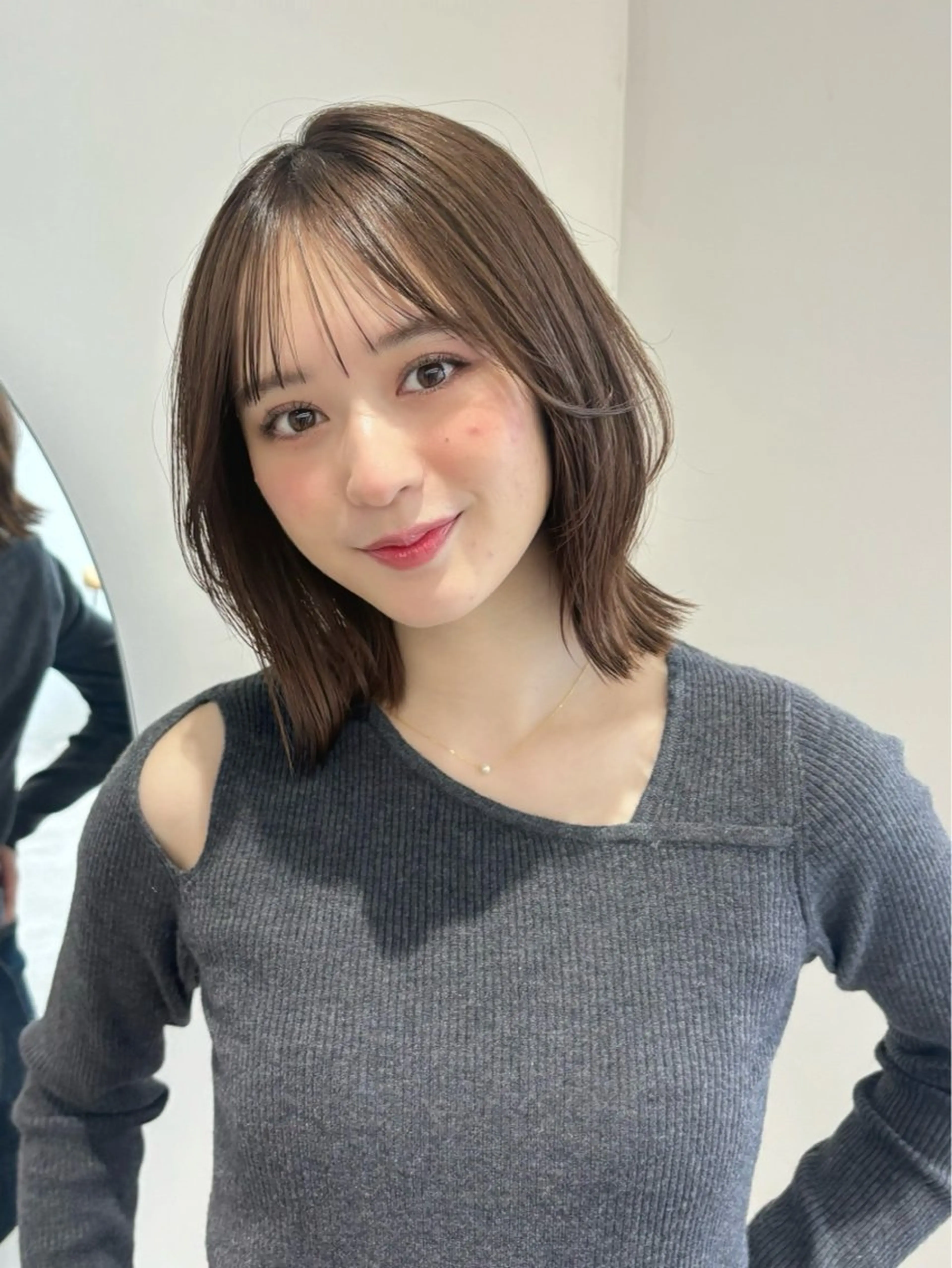 セミロング 内山 湧勝/ メンズ/暖色カラーのヘアスタイル