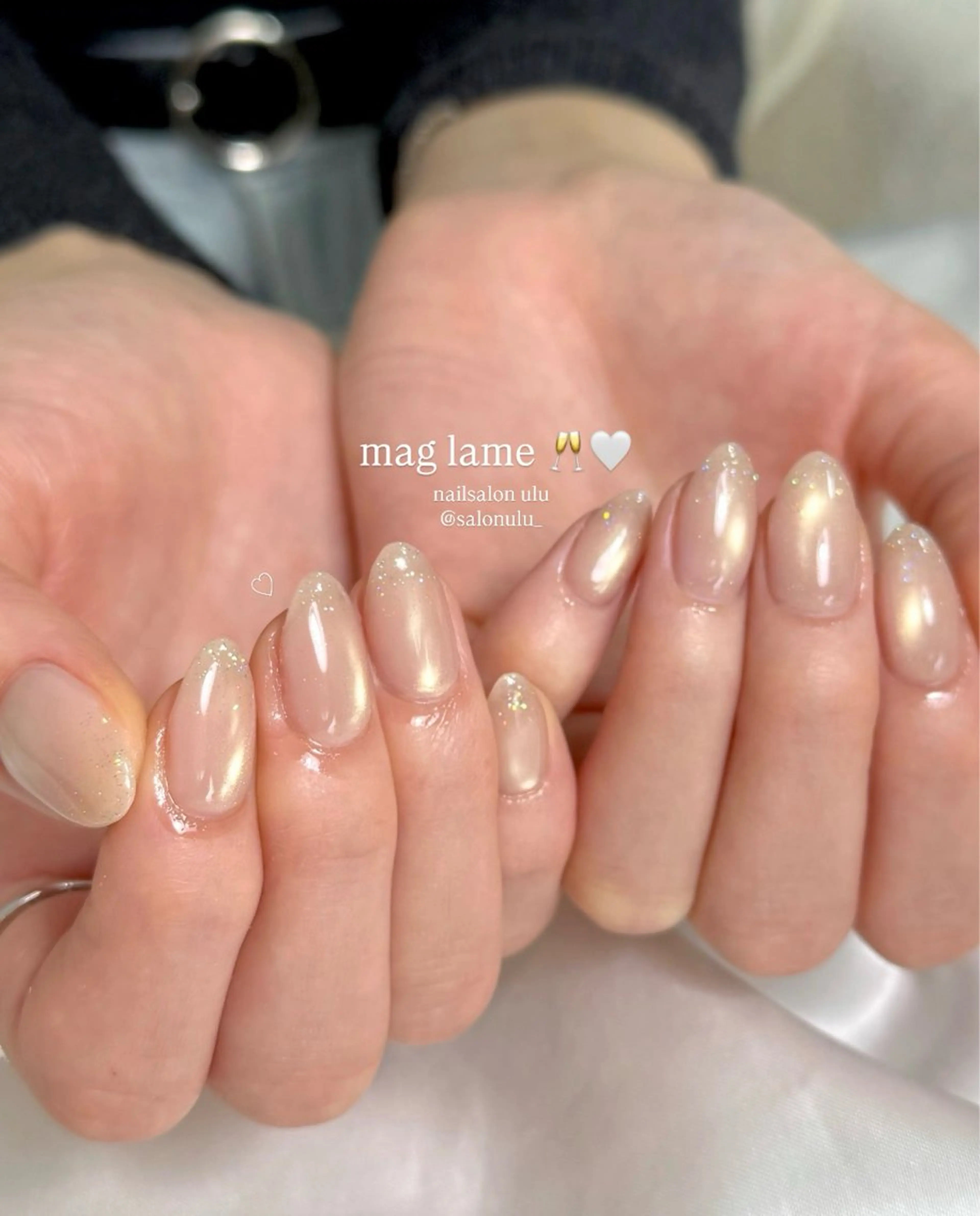 ネイル マグネットネイル ハンドネイル nailsalon uluのネイルデザイン