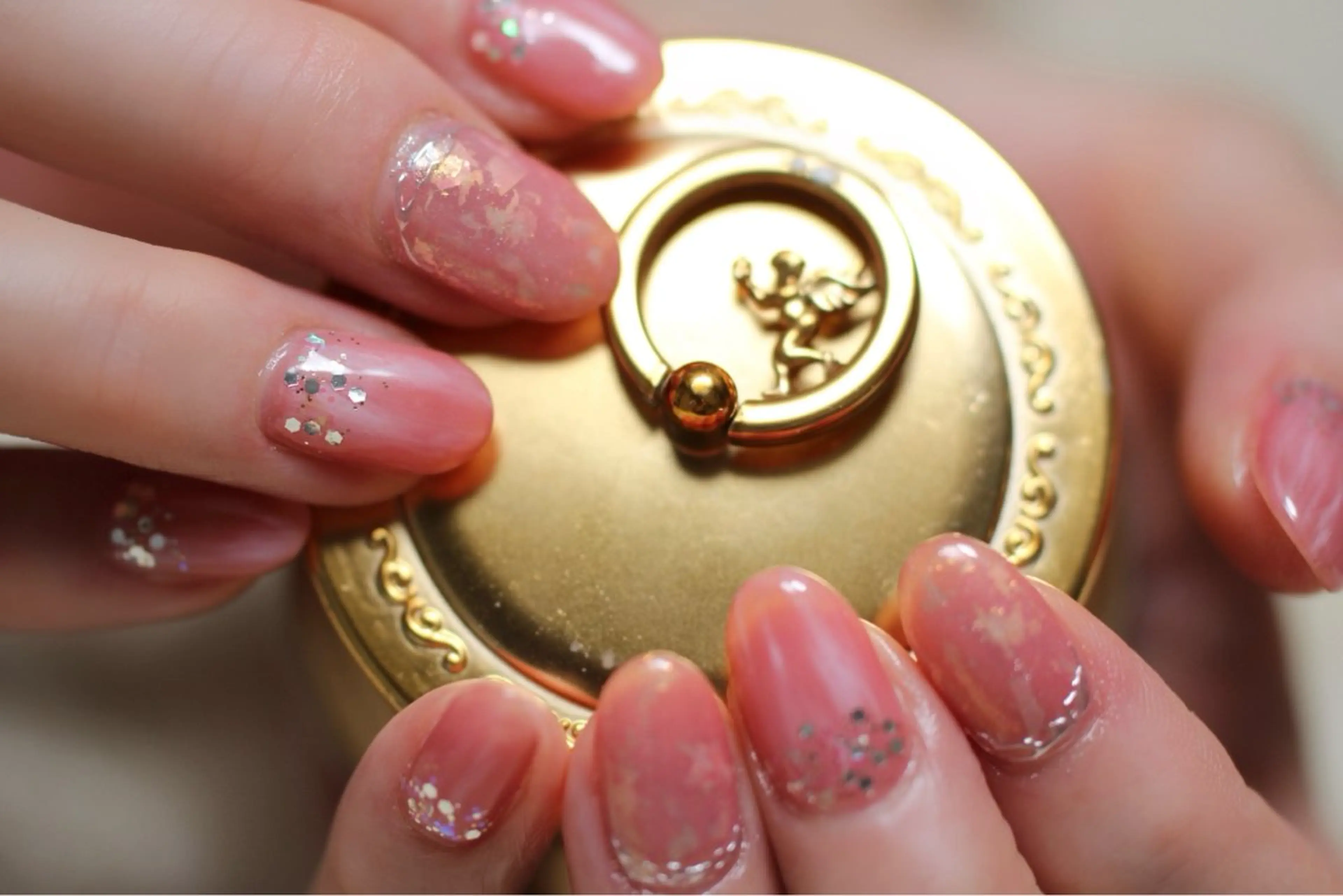 ネイル ジェルネイル 大理石ネイル(マーブル) ママリンド　志村坂上店所属・しみ えんのネイルデザイン