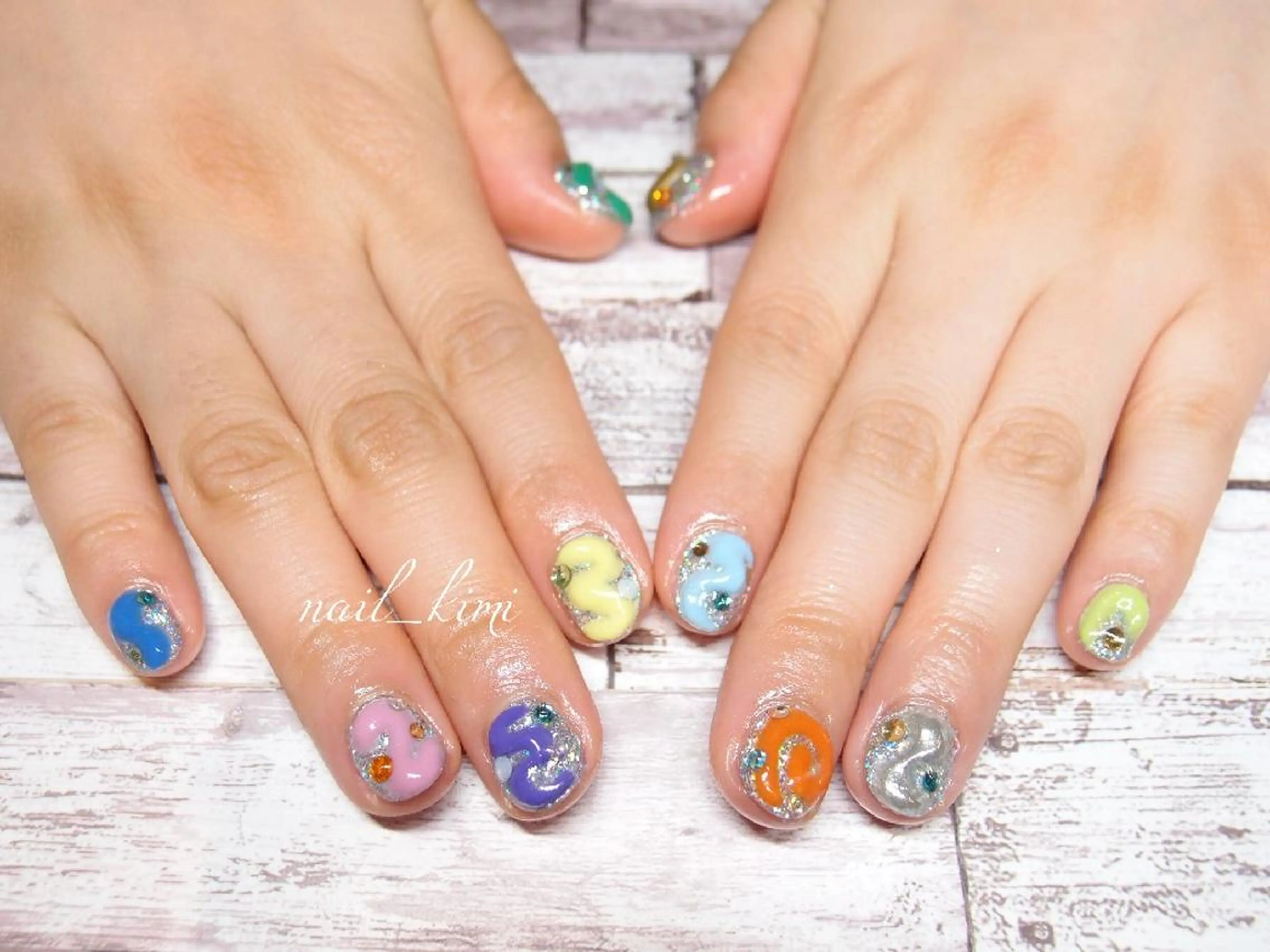 ネイル ConneQt所属・ETHOSENSE. kimikaのネイルデザイン