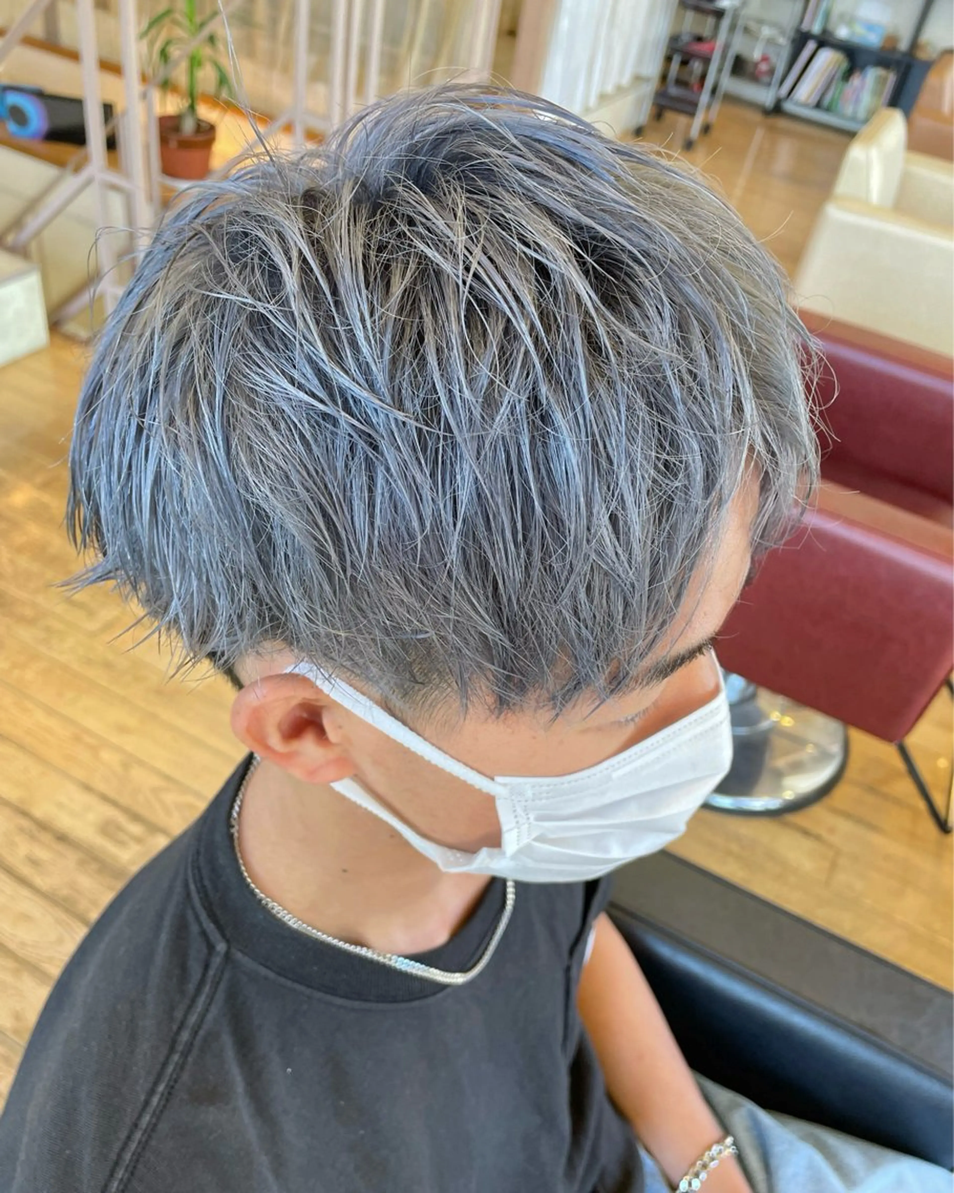 【7月限定/メンズ】カット+ブリーチ+カラーの写真