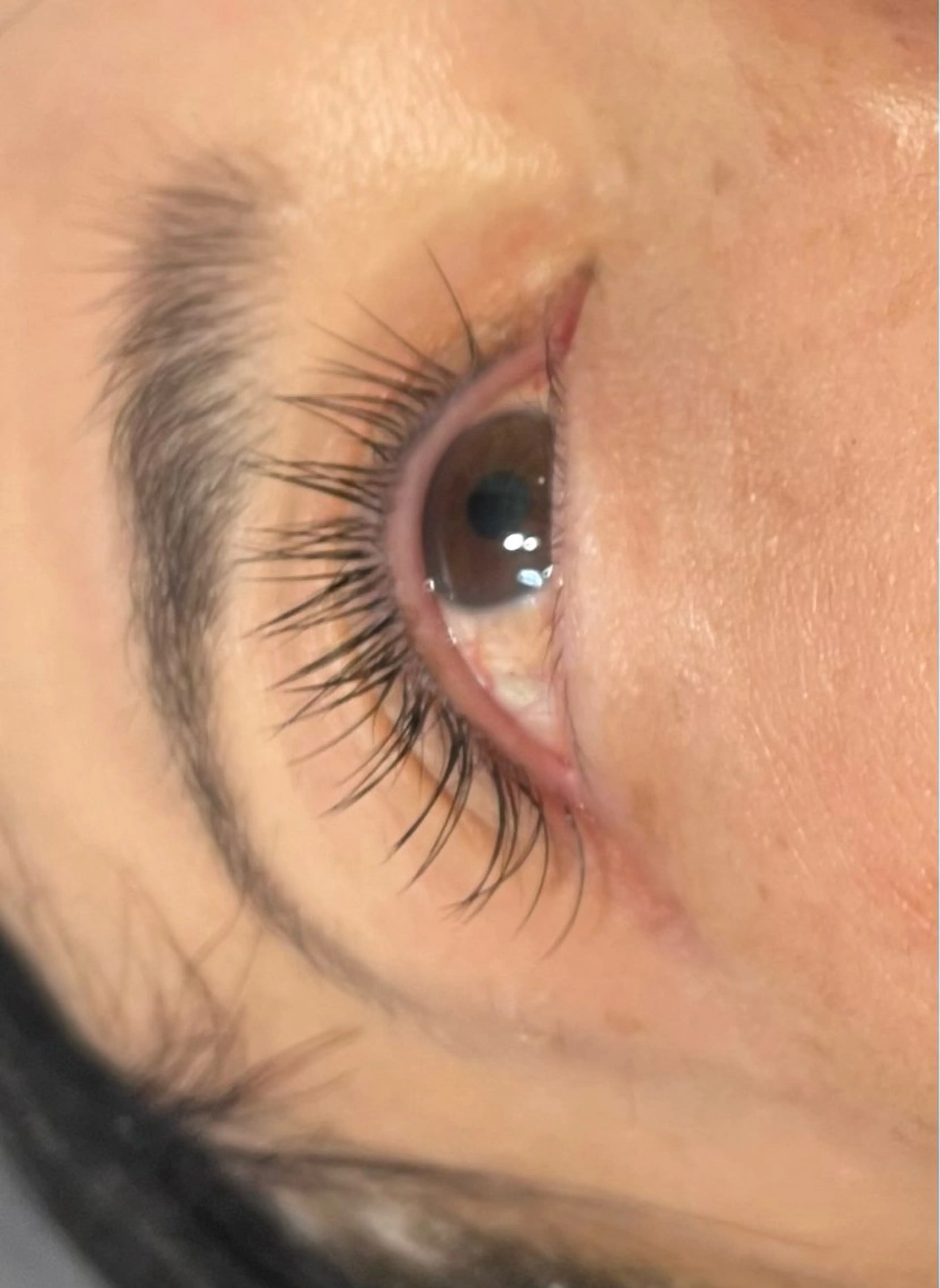 マツエク・マツパ 目尻長め シルク MAQUIA蒲田店 横山のマツエク・マツパデザイン