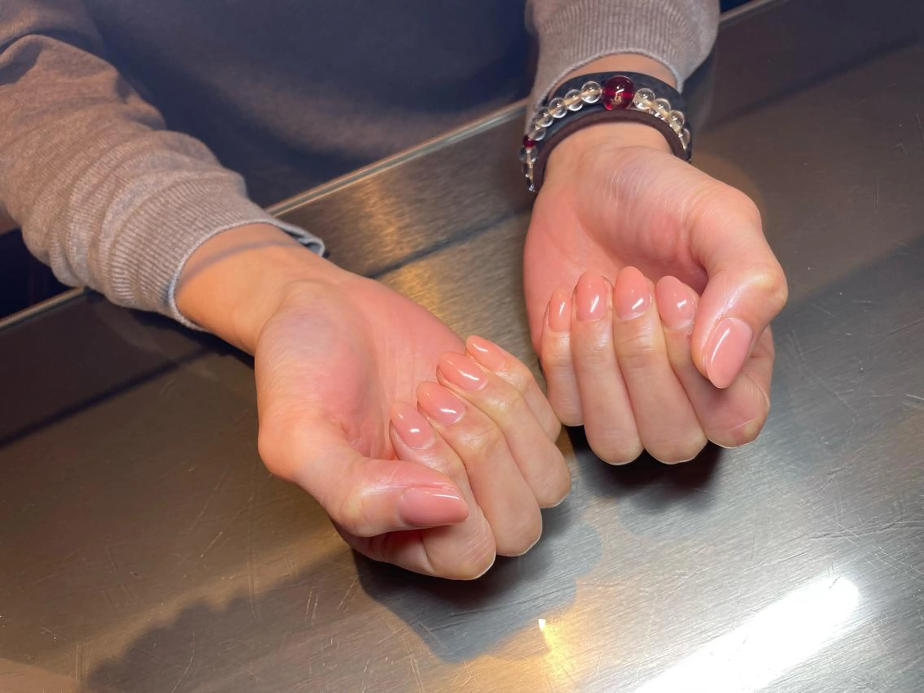 ネイル ワンカラーネイル 春ネイル ARCHE-OSAKA 心斎橋店所属・ARCHE 心斎橋 常塚のヘアスタイル