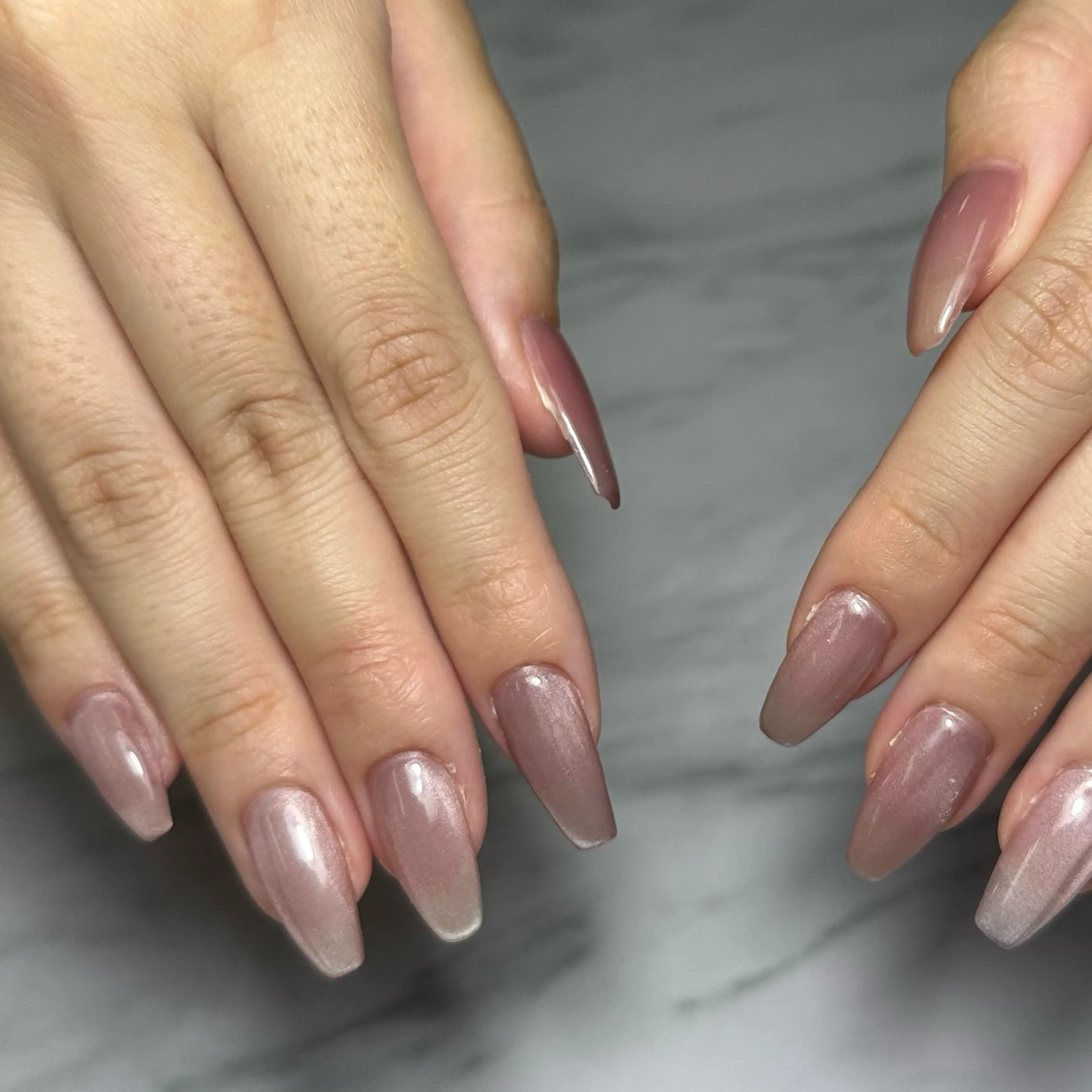 【ハンド】マグネットネイル（オフあり）の写真