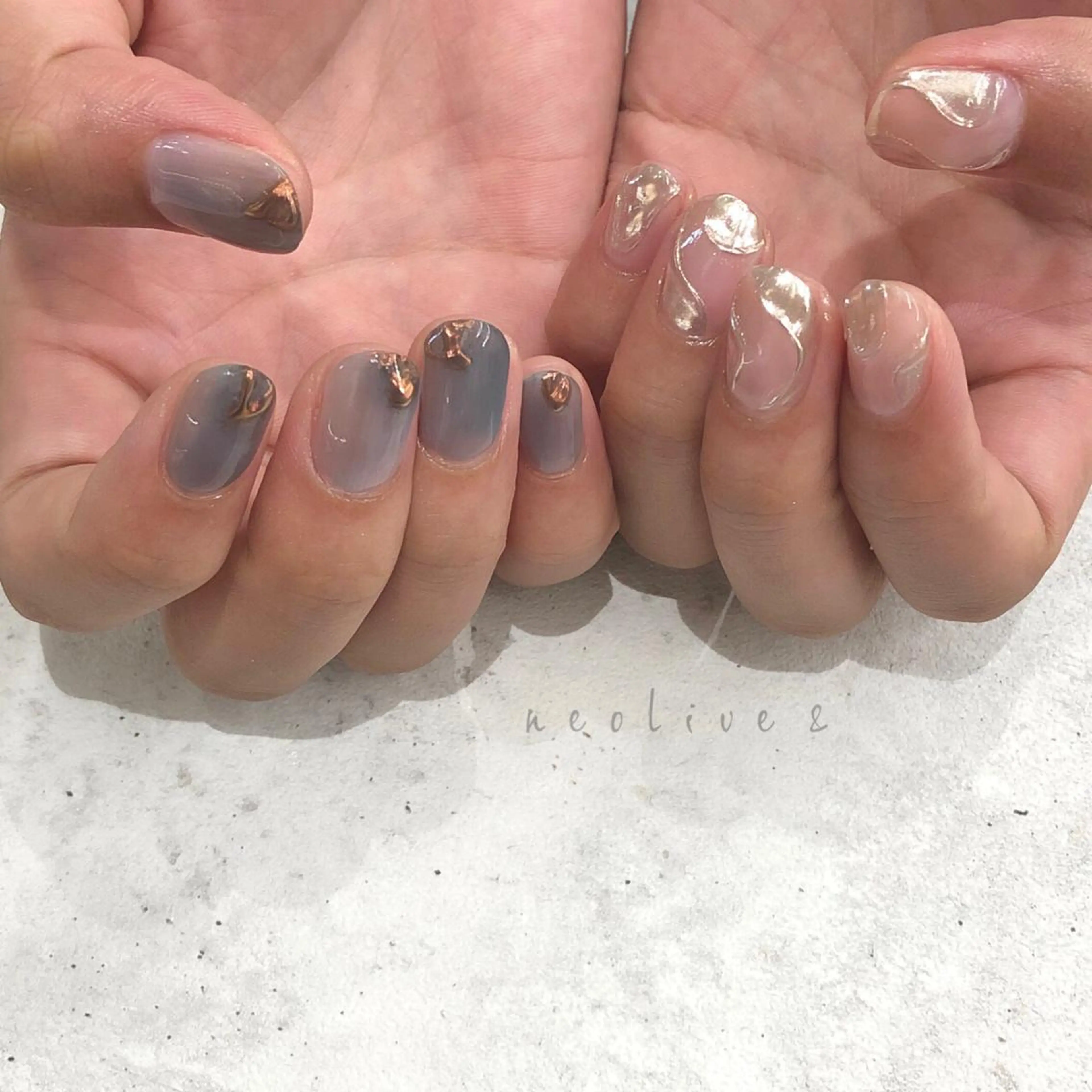 ネイル ハンドネイル Yuriko Omi パラジェル/渋谷のネイルデザイン