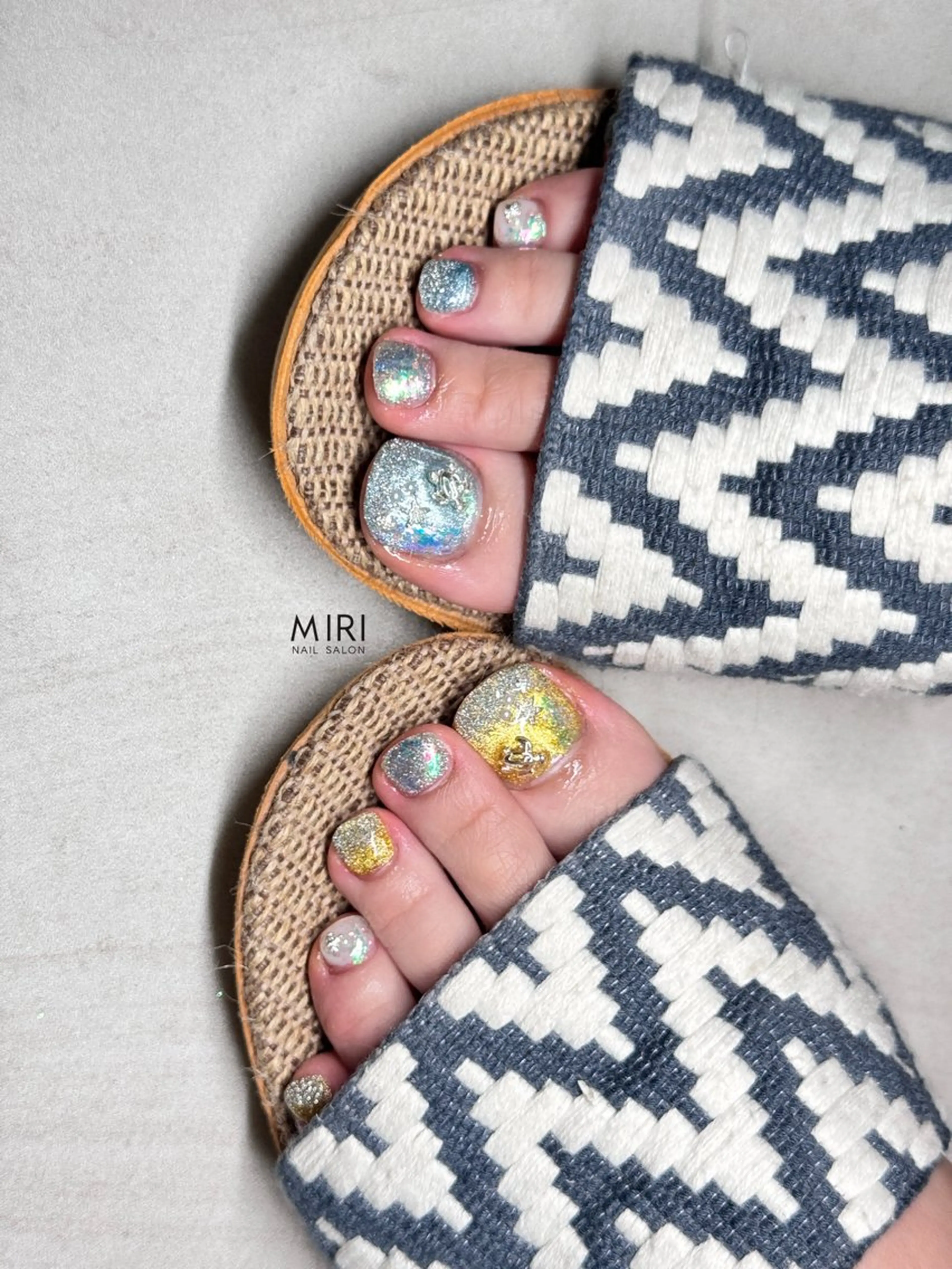 ネイル フットネイル Miri nail salonのネイルデザイン
