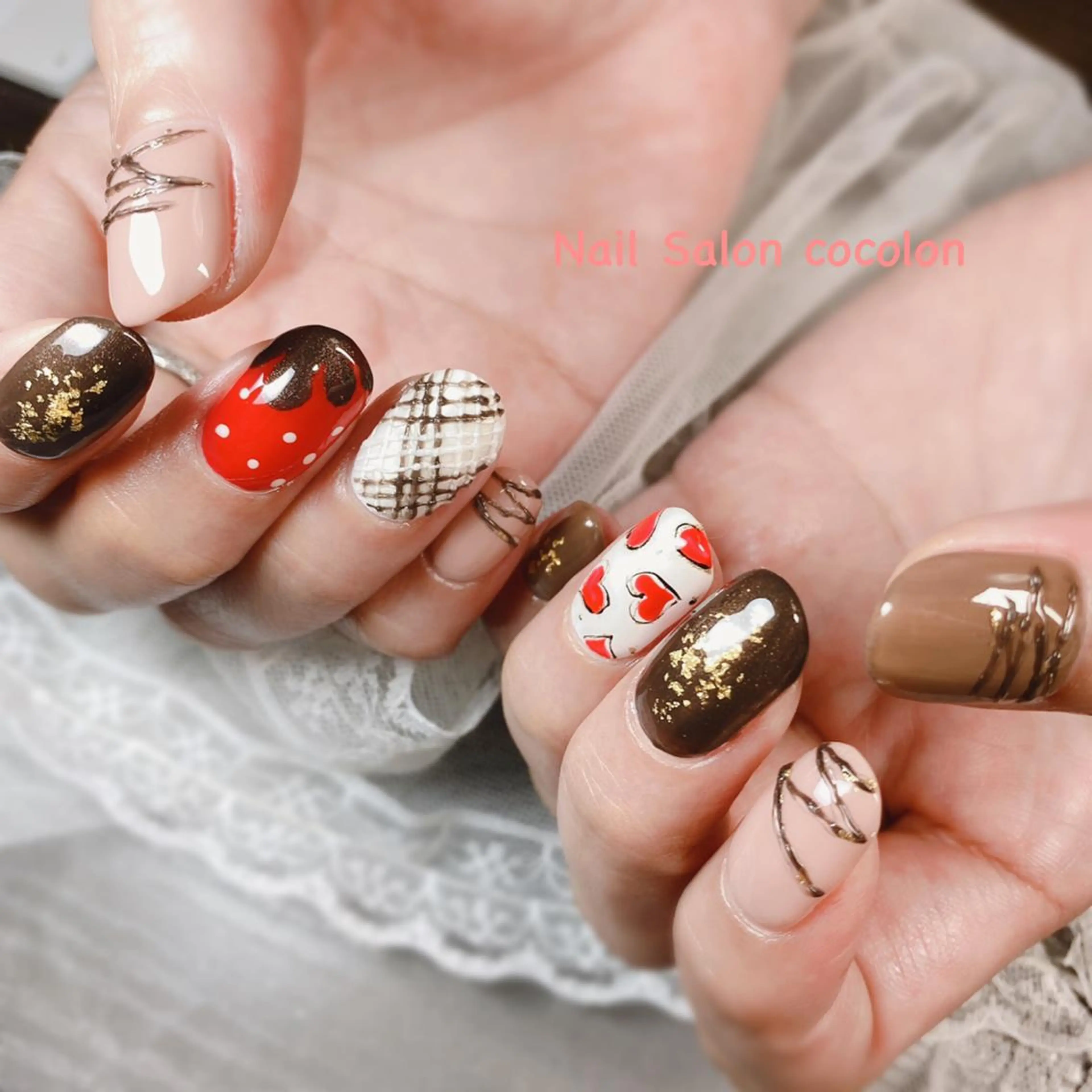 ネイル アートネイル 柴崎 美幸のネイルデザイン