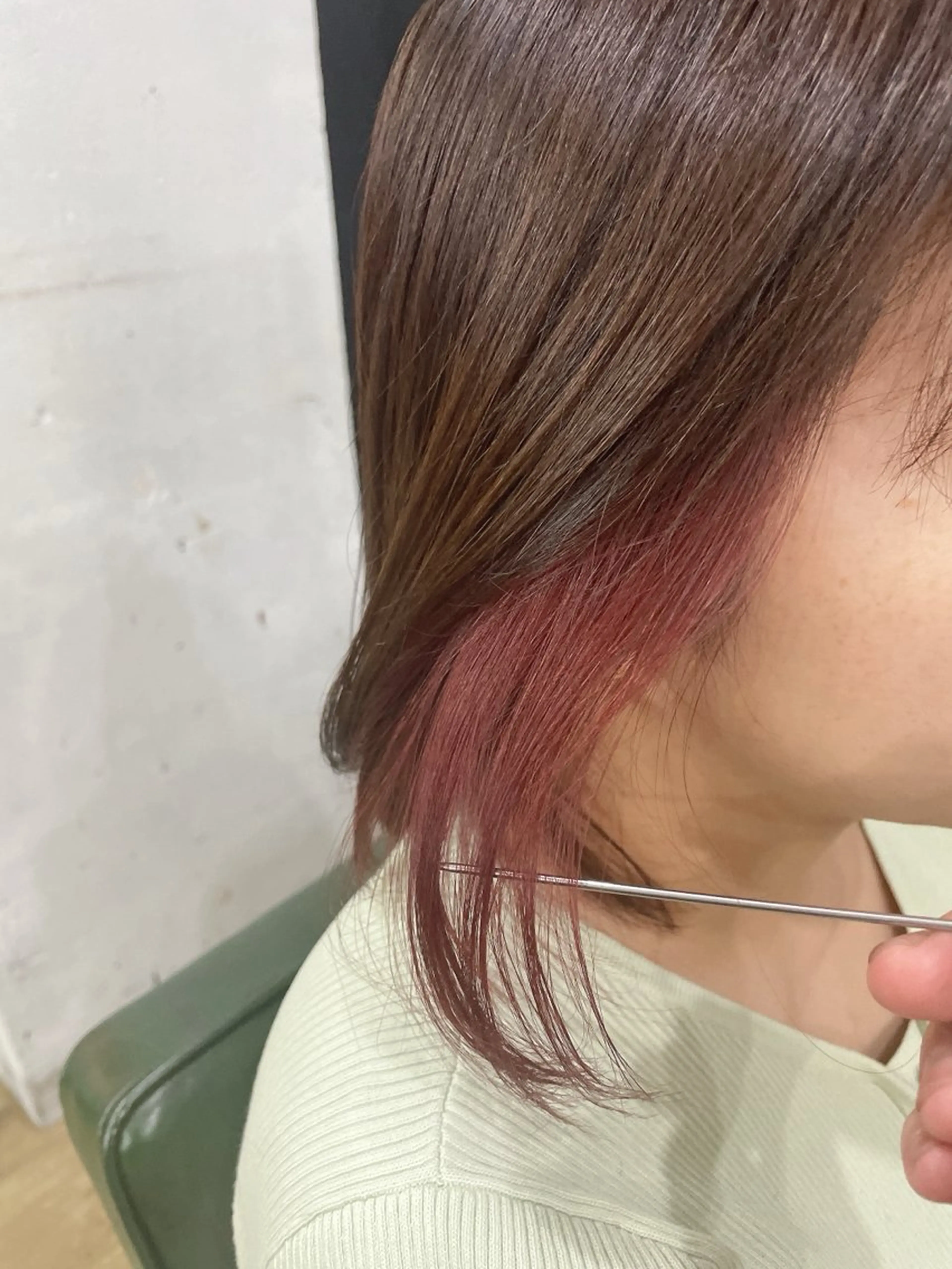 カラー インナーカラー ピンクカラー pifdesign /yutoのヘアスタイル