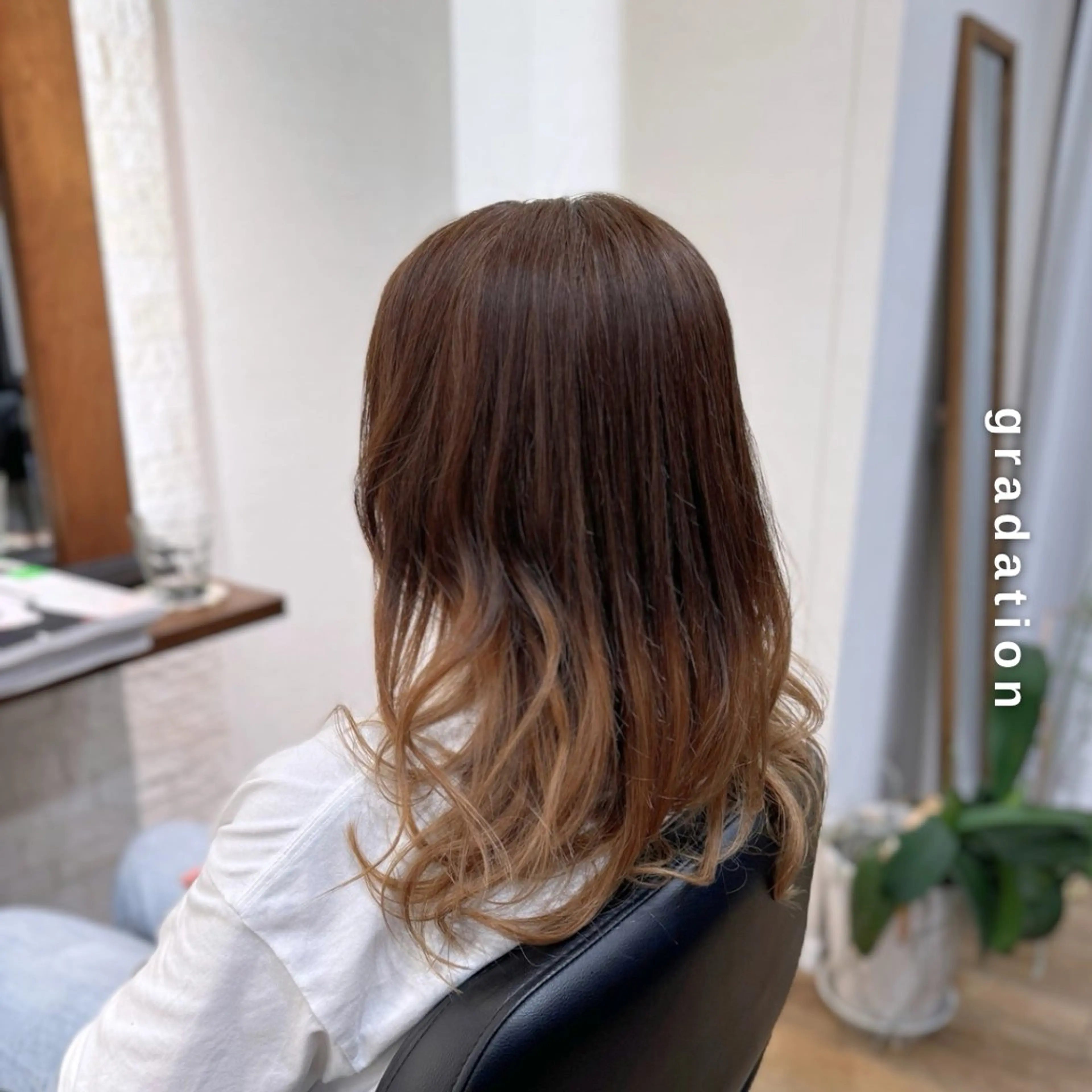 ロング カラー ブラウンカラー グラデーションカラー ヘアカラー トリートメント ヘアセット Hair&Make newer所属・しんのすけ /モデルさん募集中のヘアスタイル