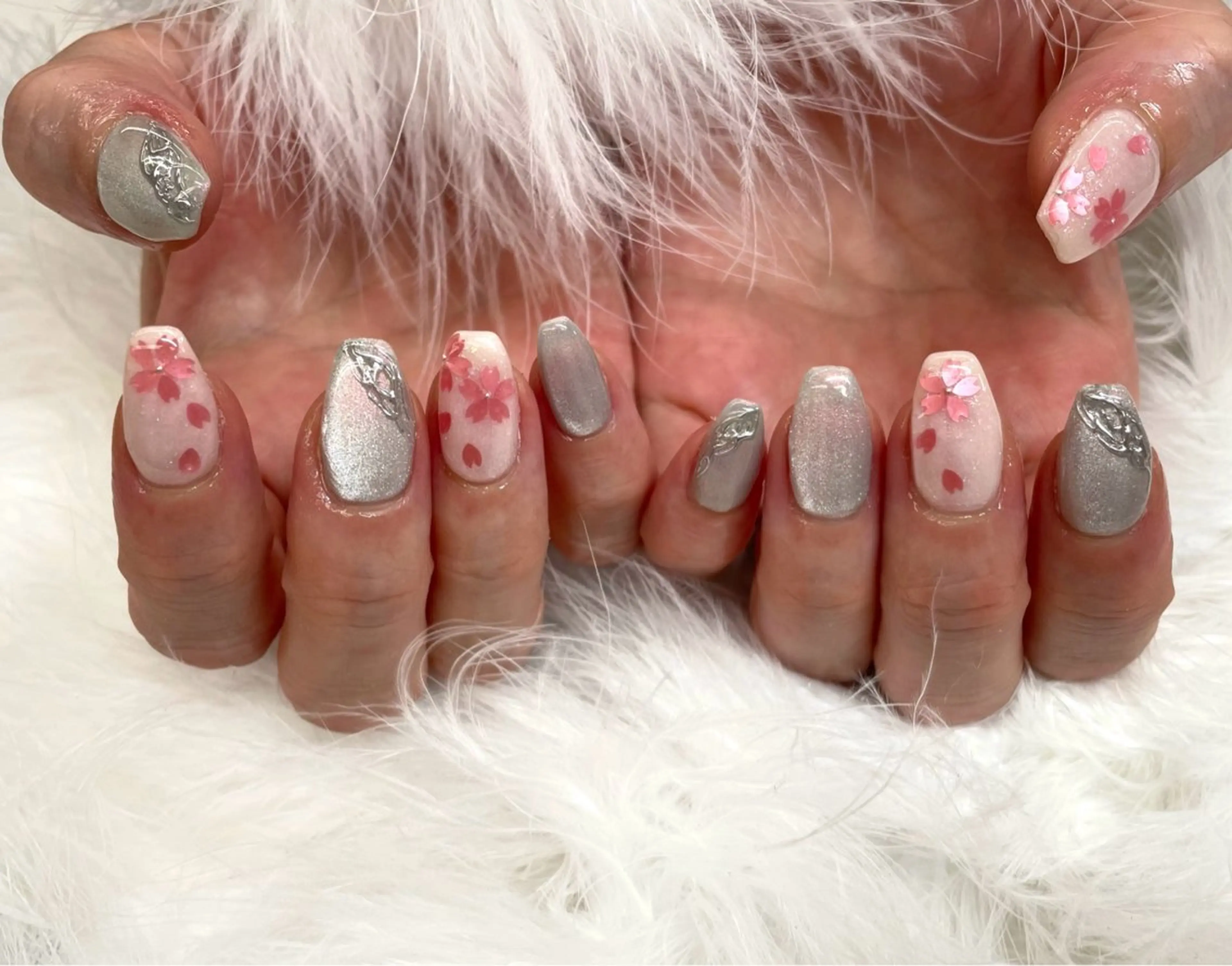 ネイル ハンドネイル フットネイル Bianca 池袋店 HAMASHIMAのネイルデザイン