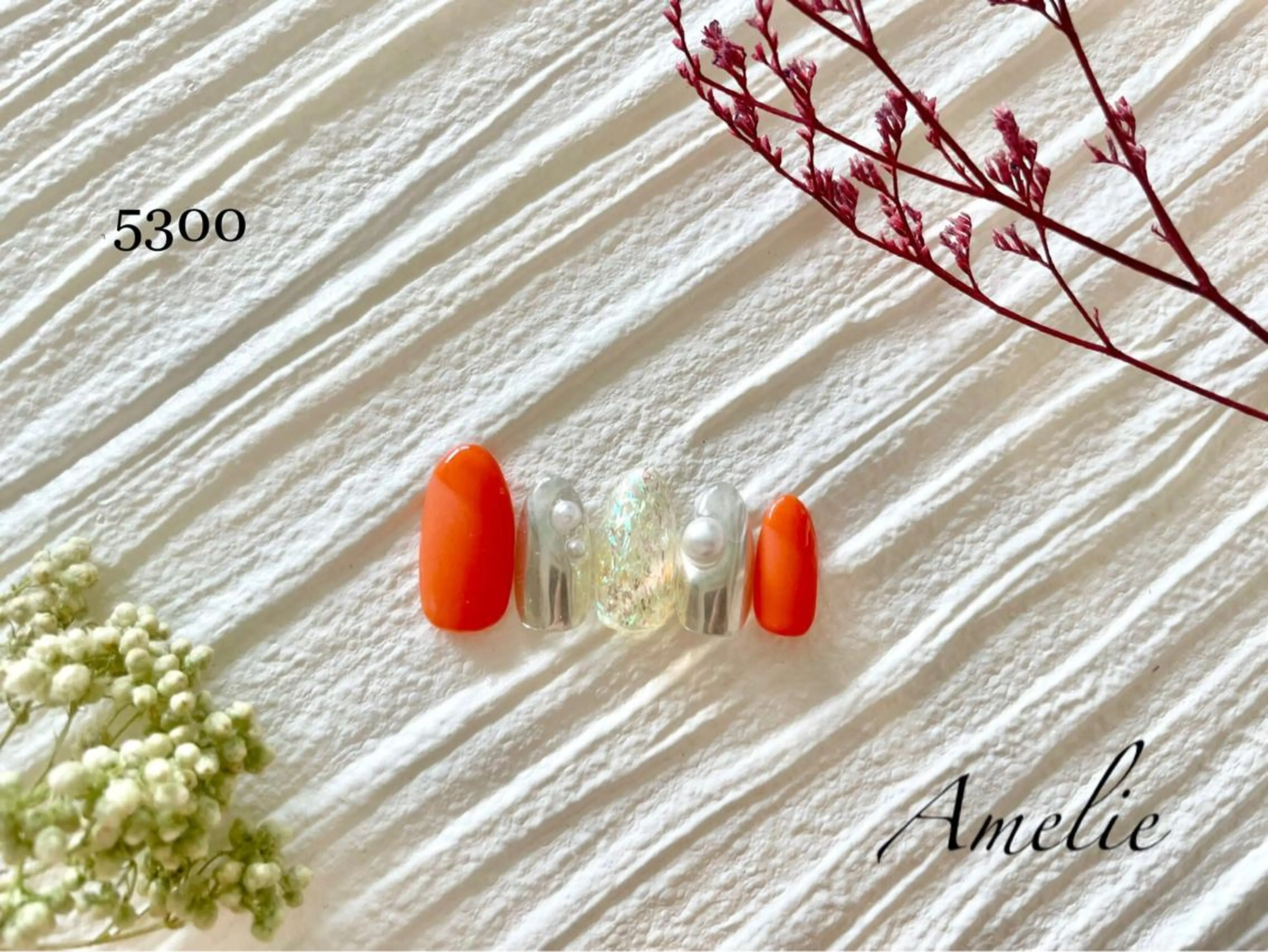 ネイル ハンドネイル いちじゅう あおいのネイルデザイン