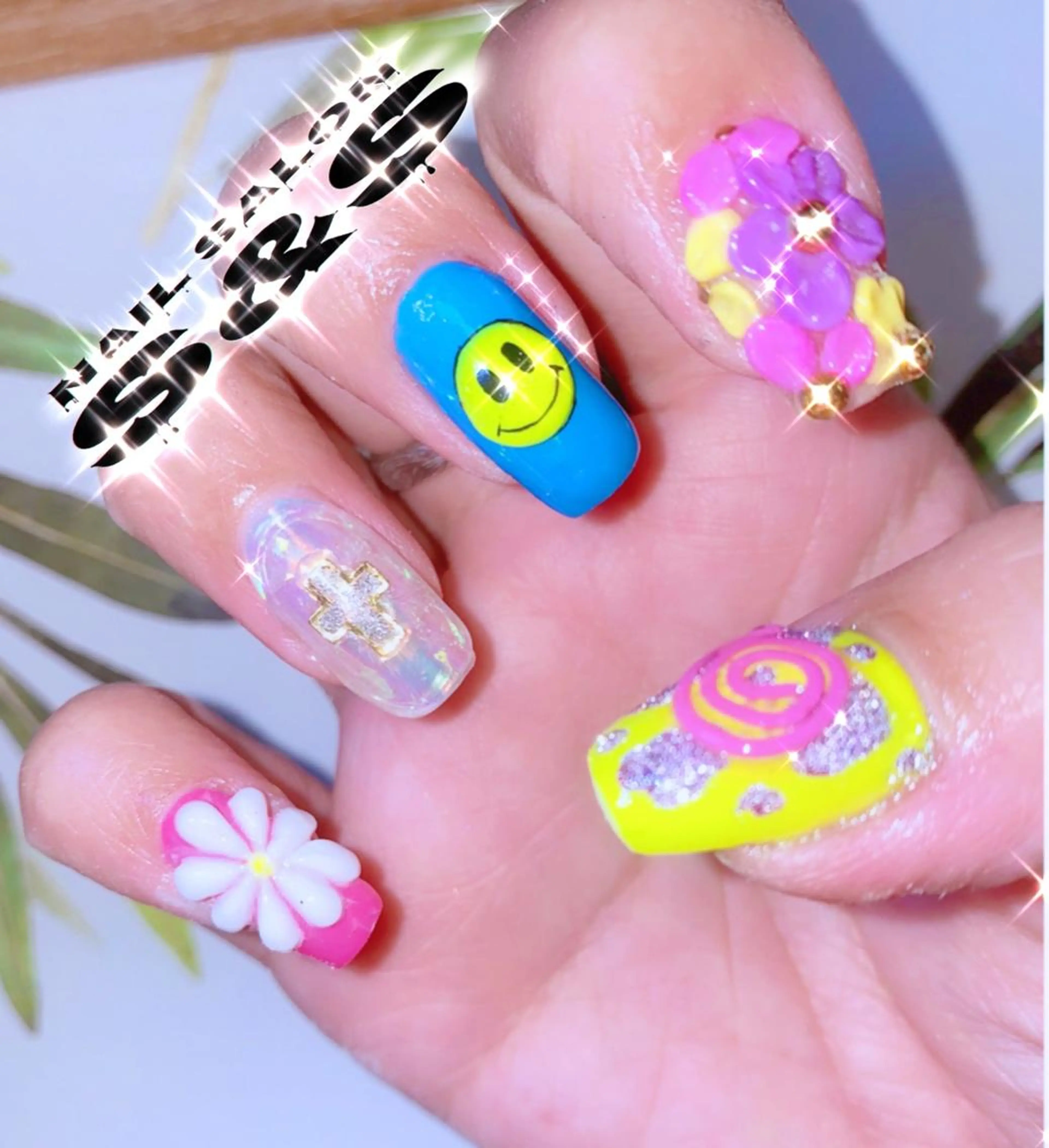 ネイル 長さ出し メンズネイル 持ち込み スカルプネイル S&S 村田小百合のネイルデザイン