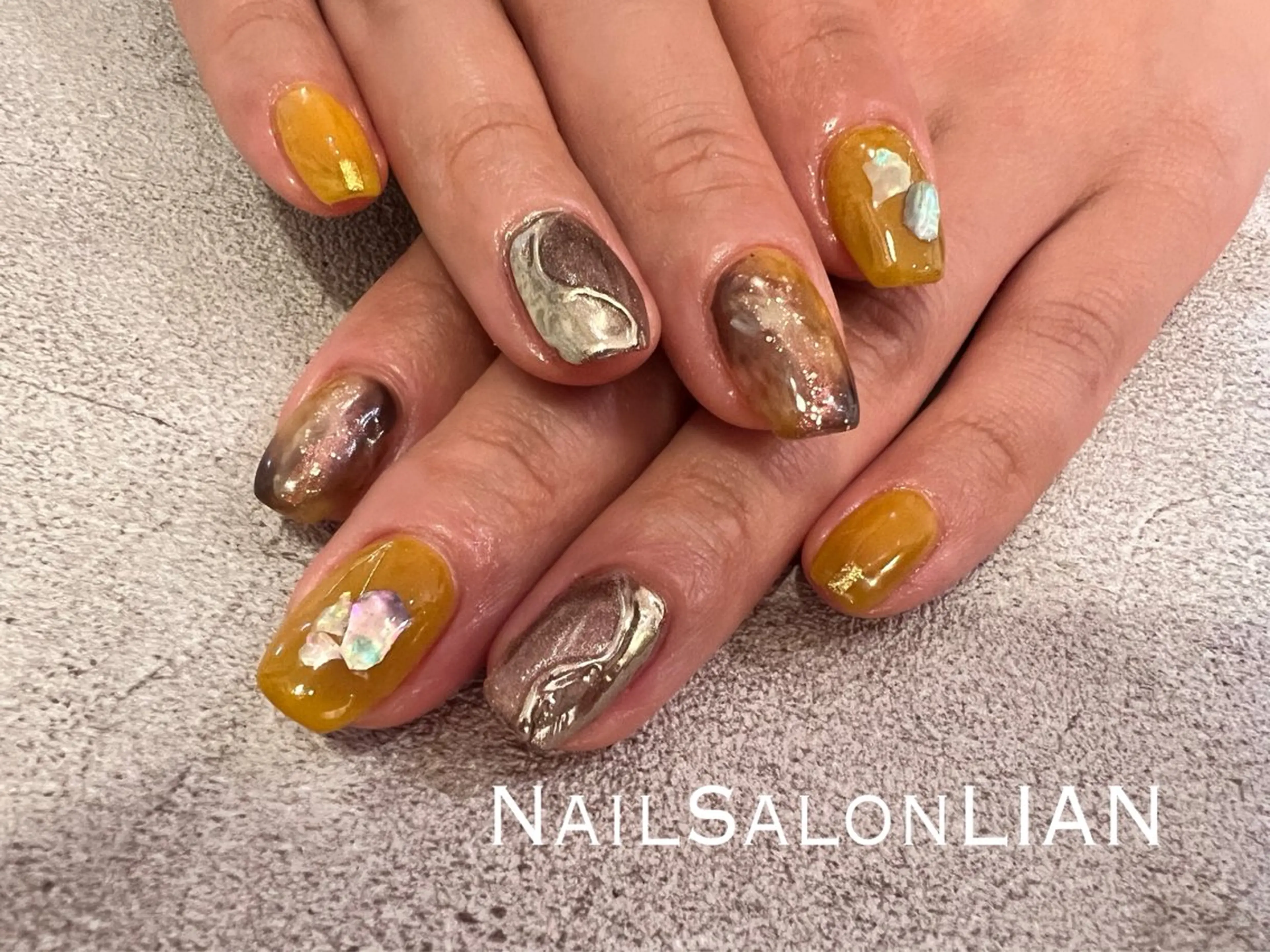 ネイル Nail salon LIANのネイルデザイン