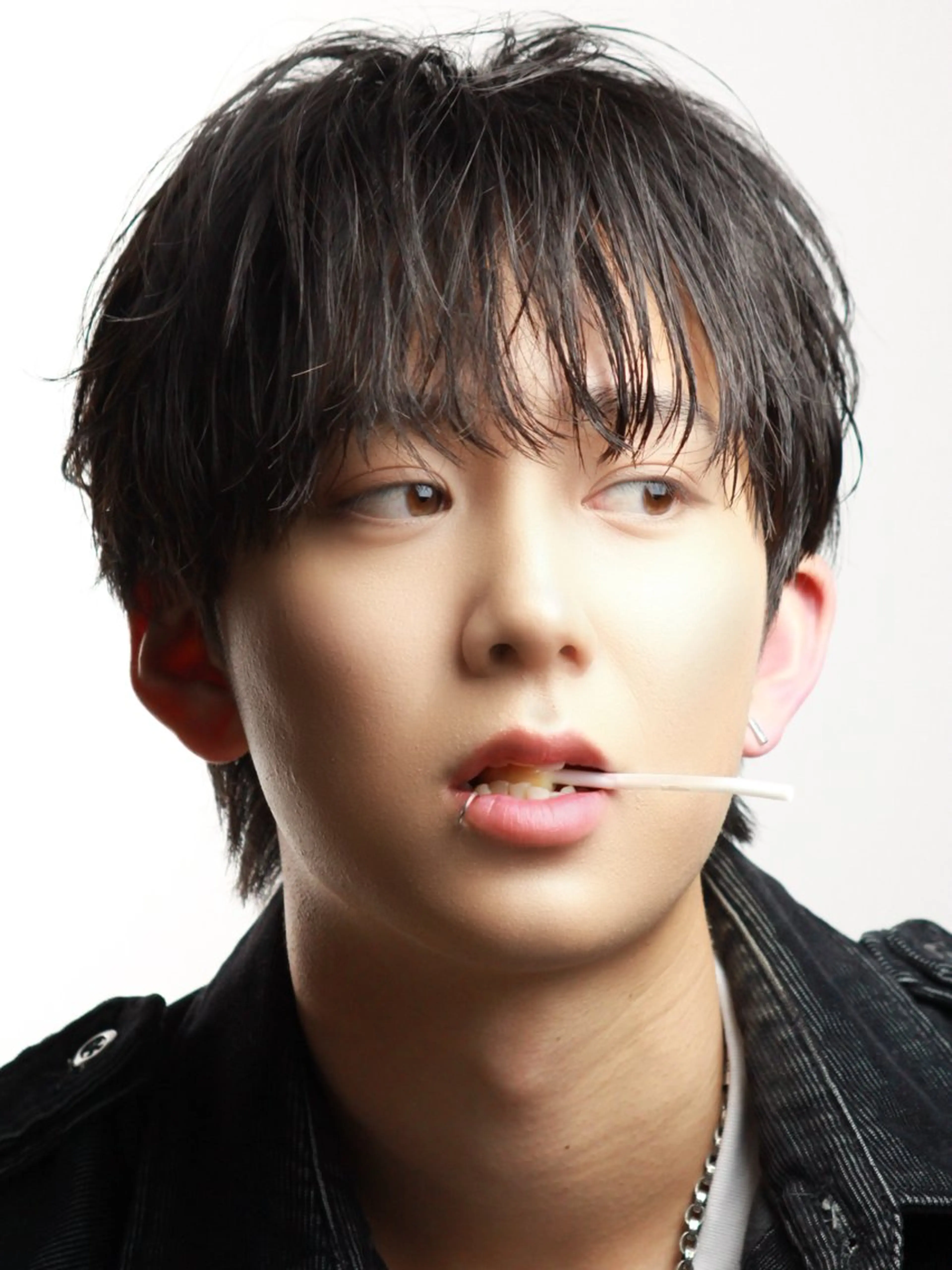 ショート メンズ マッシュ シースルーマッシュ カット パーマ りょう🔥|メンズ 特化|韓国ヘアのヘアスタイル