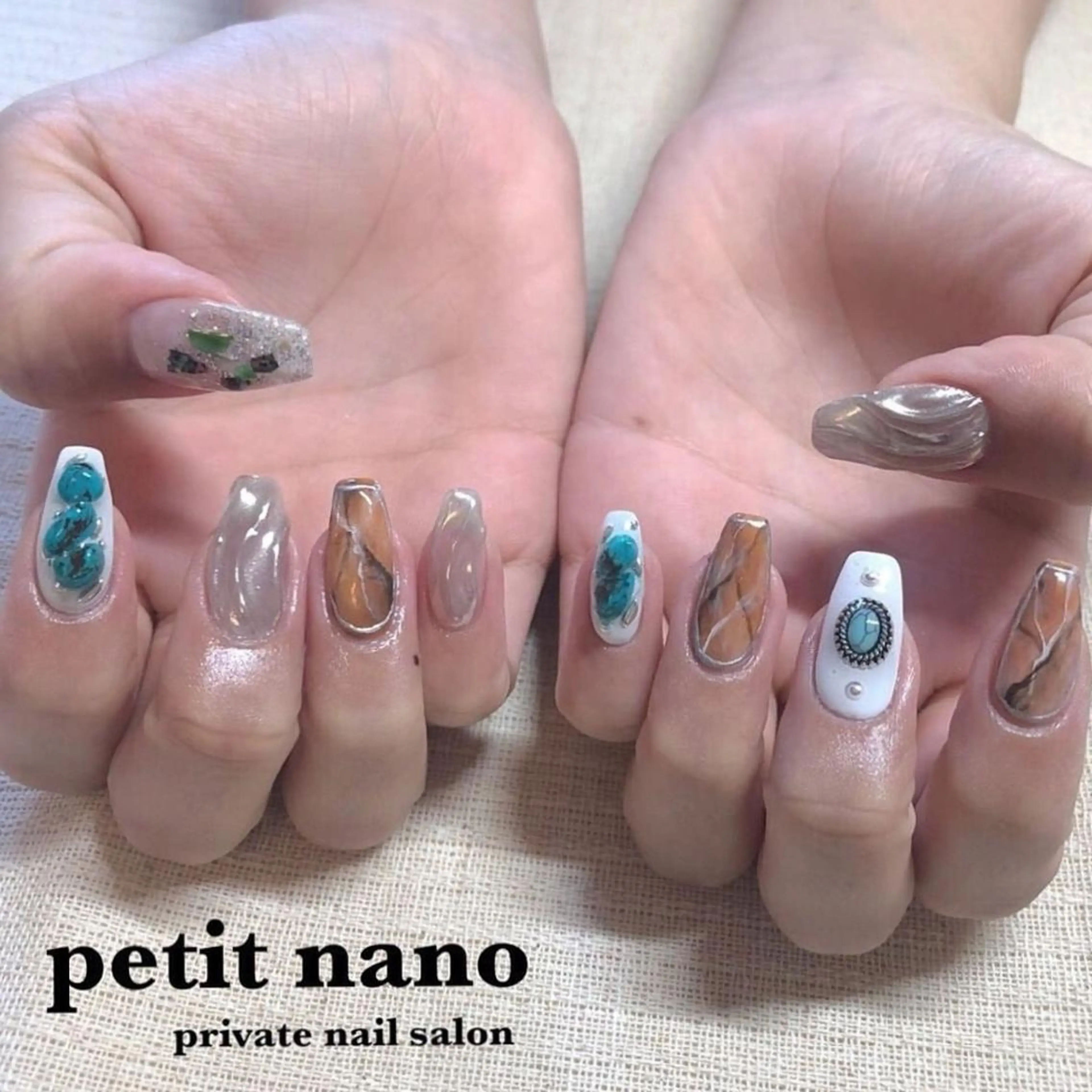 ネイル nail◯ petitnanoのネイルデザイン
