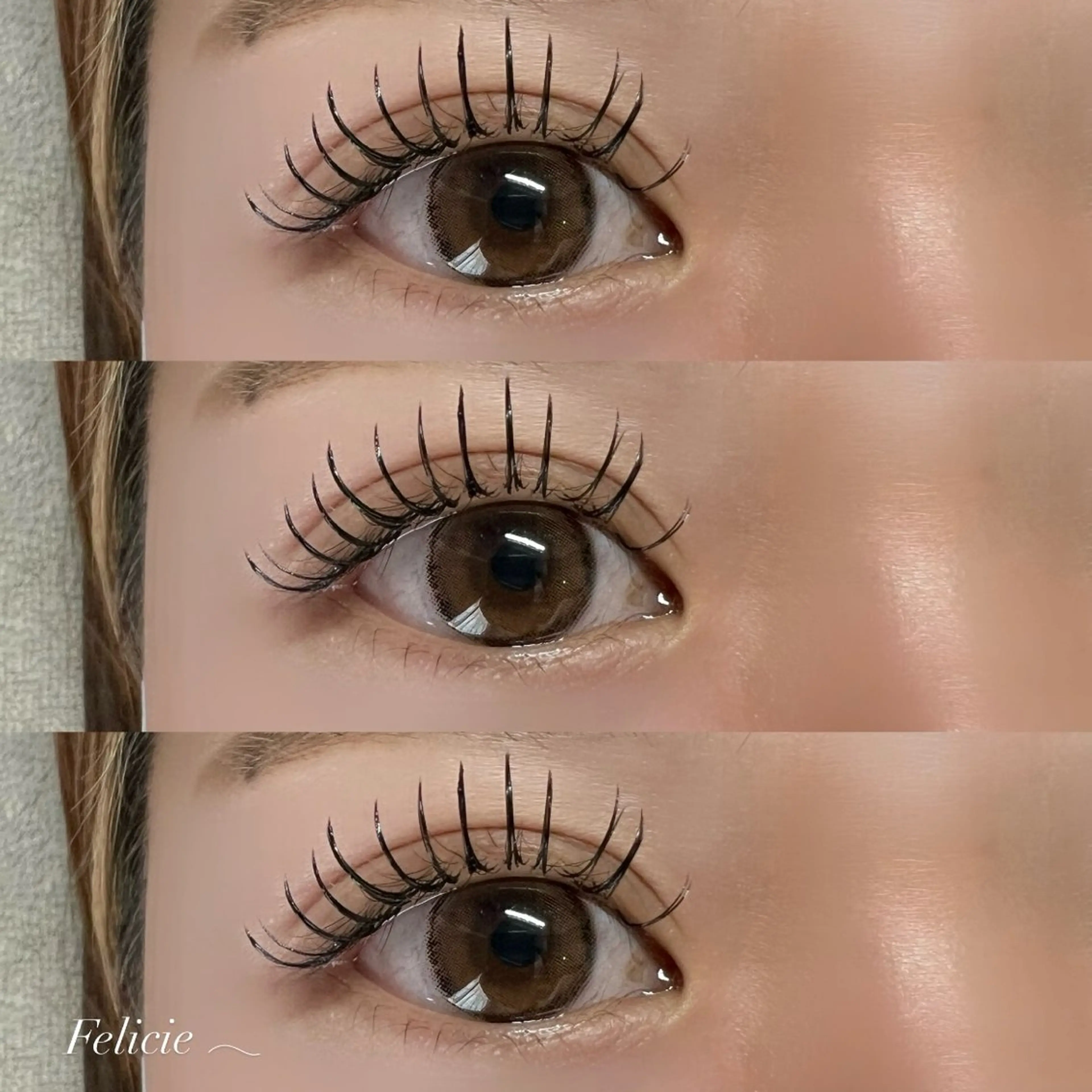 マツエク・マツパ 束感まつ毛 マツエク Felicie＊ Sayakaのマツエク・マツパデザイン