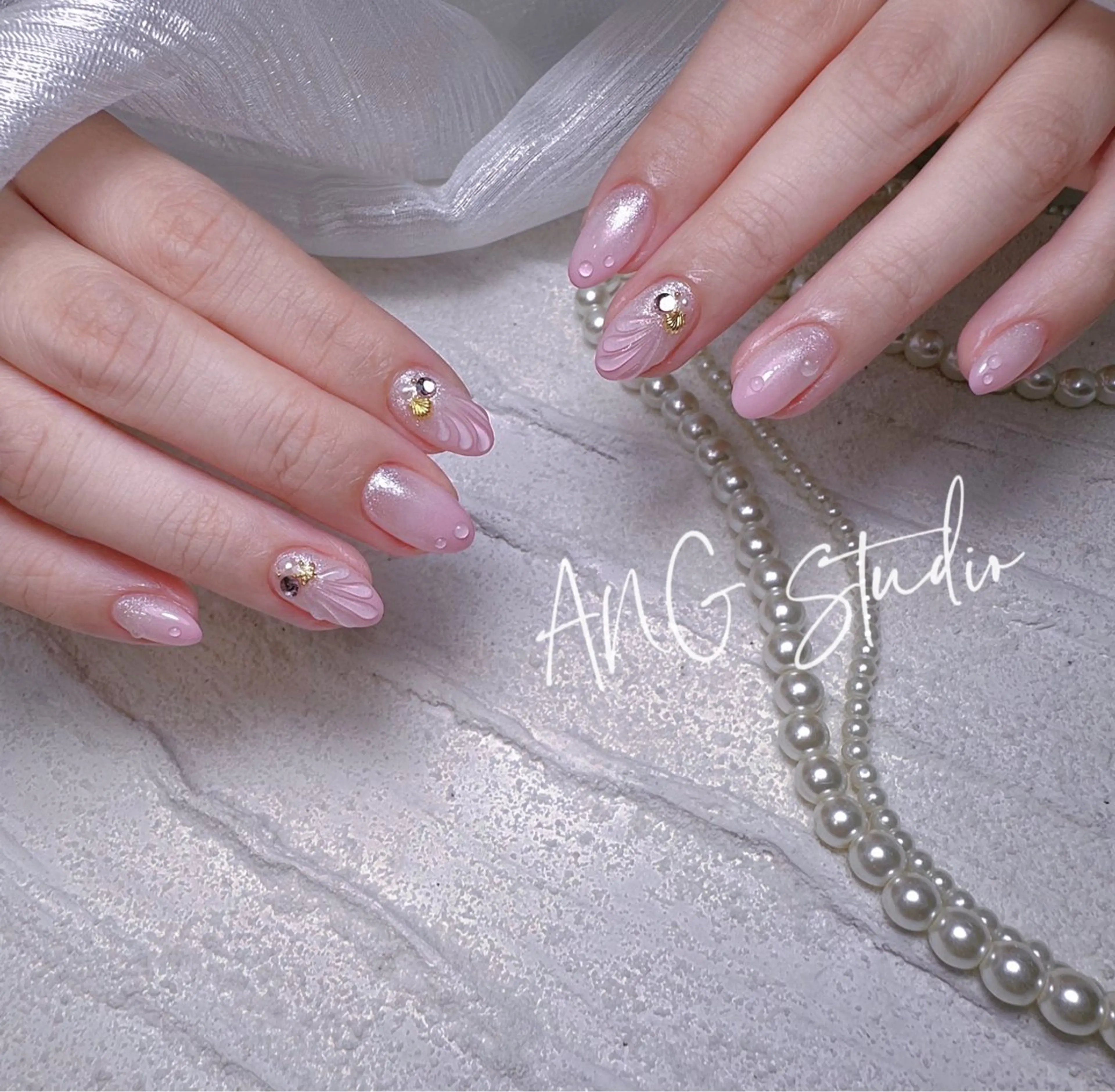 ネイル ハンドネイル ハンドケア ANG Studioのネイルデザイン