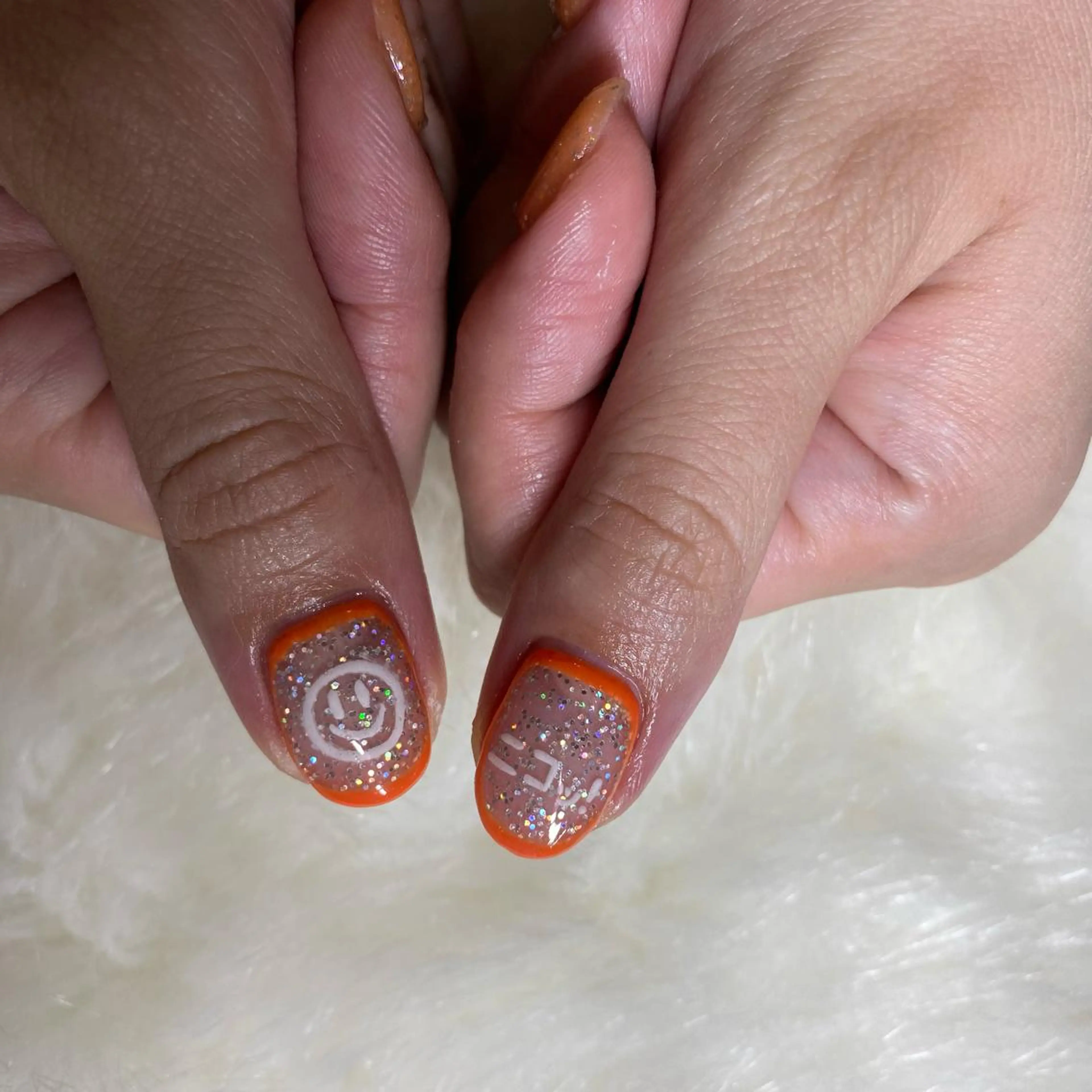 ネイル ハンドネイル Amber21.所属・Nagahama Akariのネイルデザイン