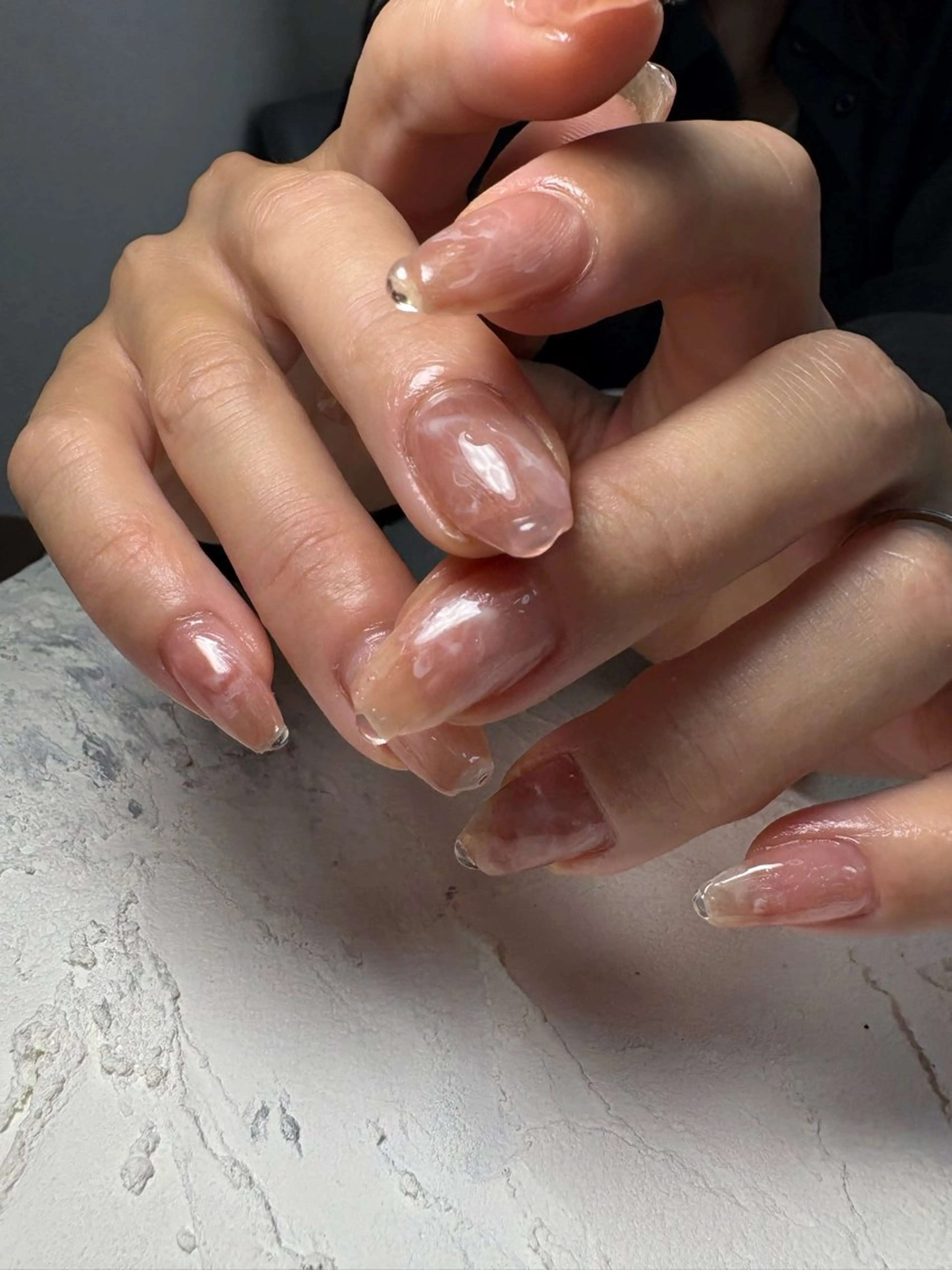 【minimo限定価格🫧】オフ込み・ニュアンスネイル♡の写真