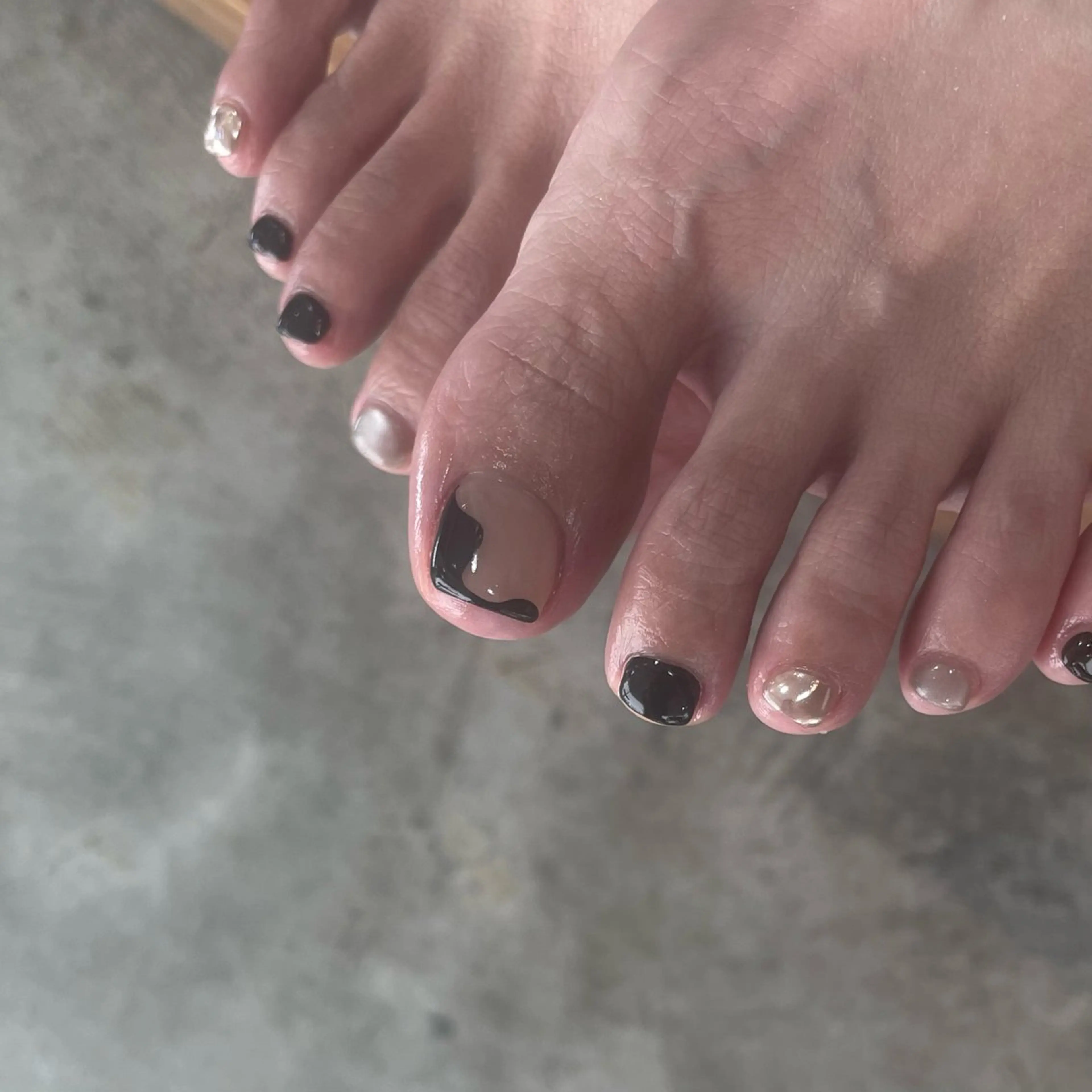 ネイル フットネイル NAKAMURA HARUKAのネイルデザイン