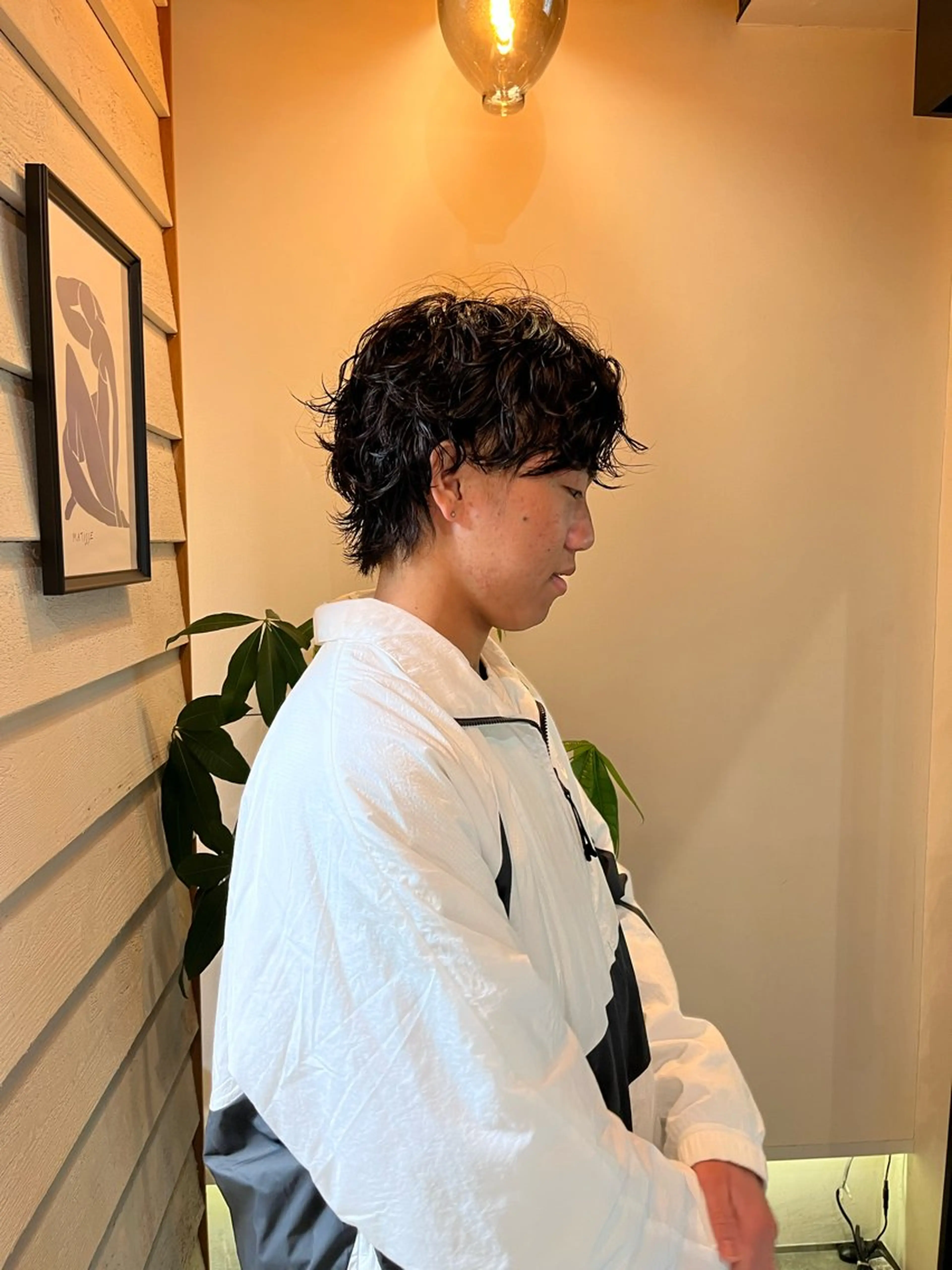 メンズ 【ボブ】縮毛矯正/ 船橋駅5分/鈴木杏美のヘアスタイル