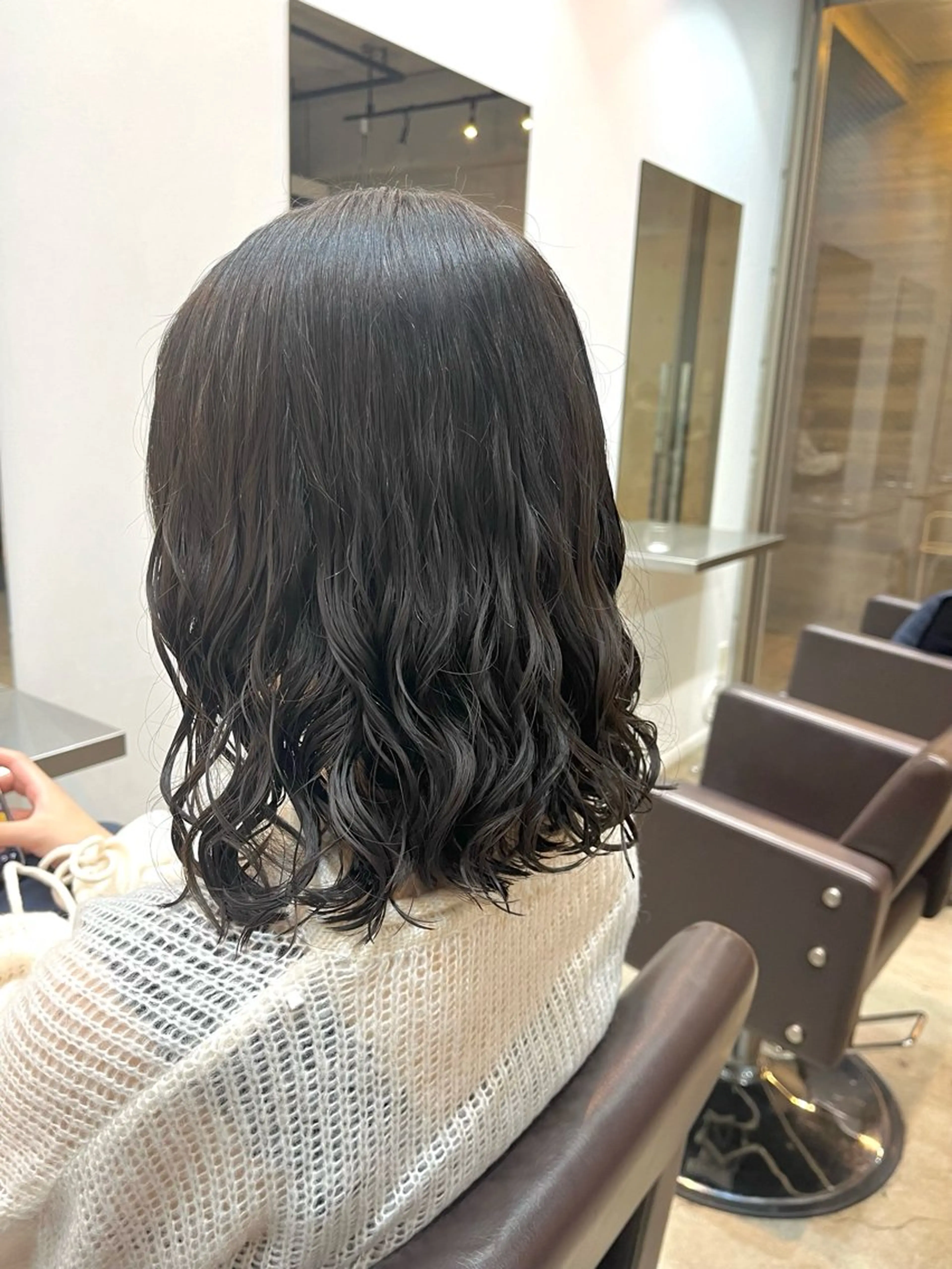 ⭐️12月限定⭐️カット+コテ巻き風デジタルパーマ+カラーの写真