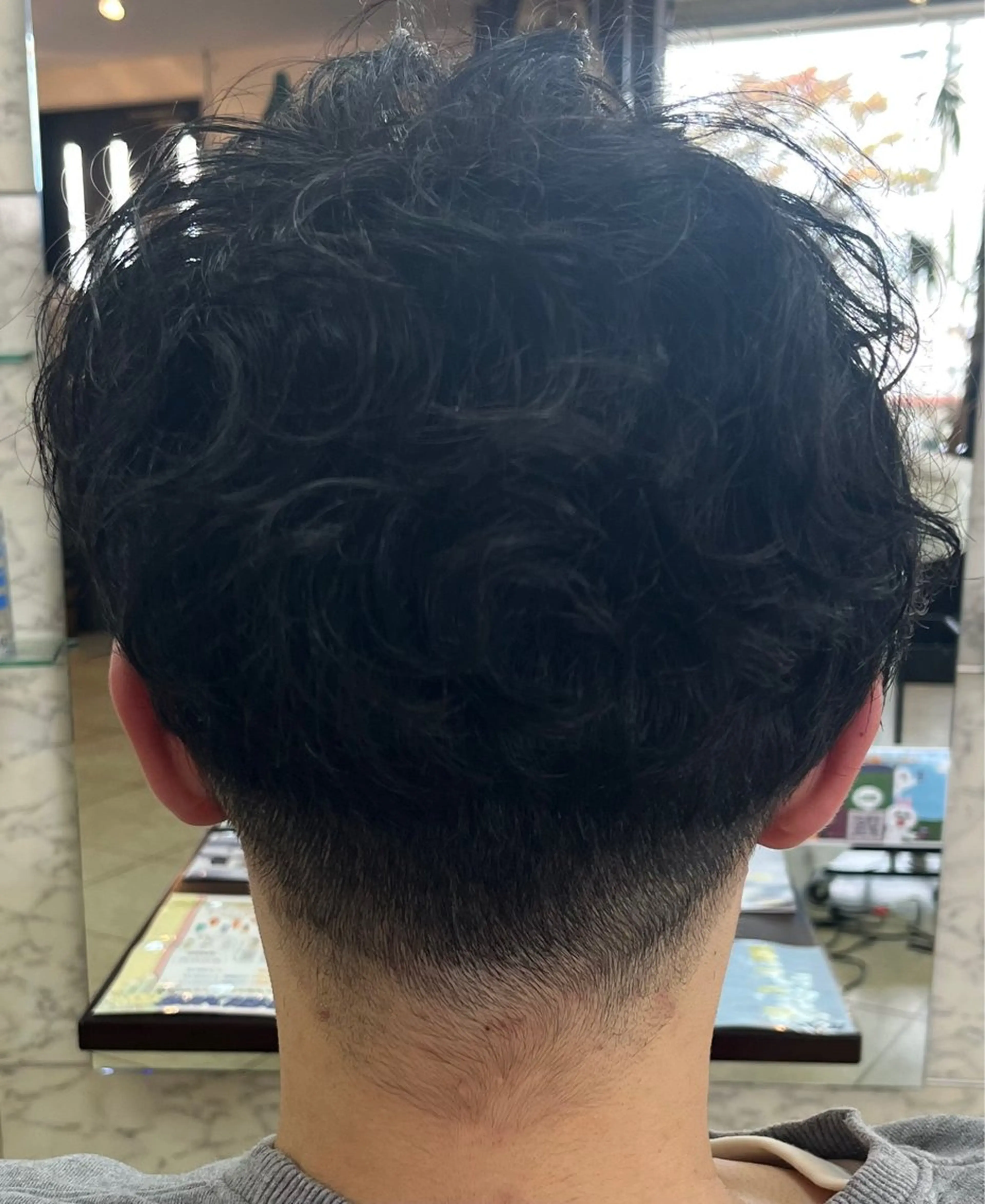 ミディアム メンズ SIKIBU  FUKUYAMA所属・熊谷 拓海のヘアスタイル