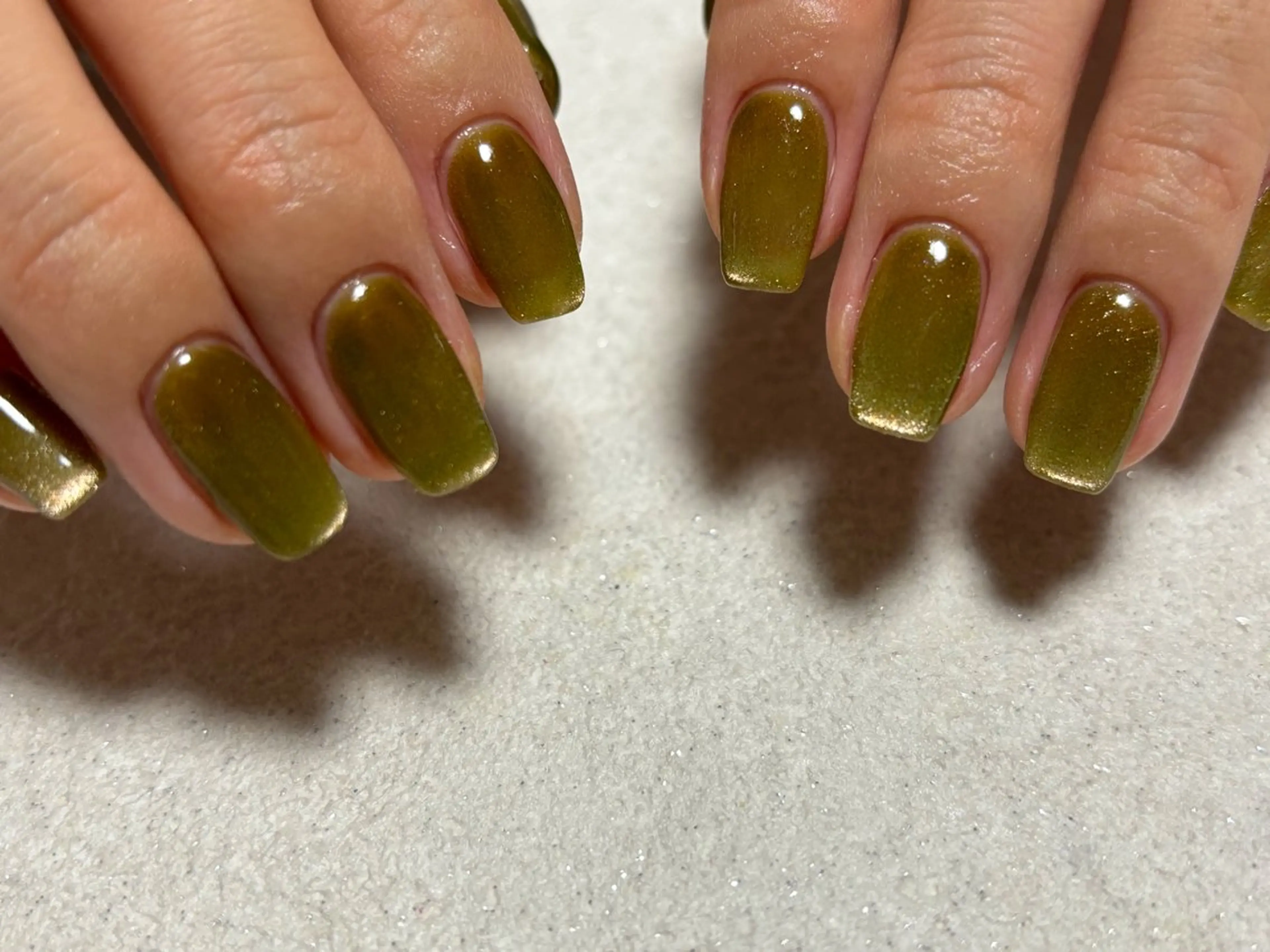 ネイル オーロラネイル フットネイル フレンチネイル ジェルネイル 韓国ネイル ハンドネイル kiki nail 二子玉川のネイルデザイン