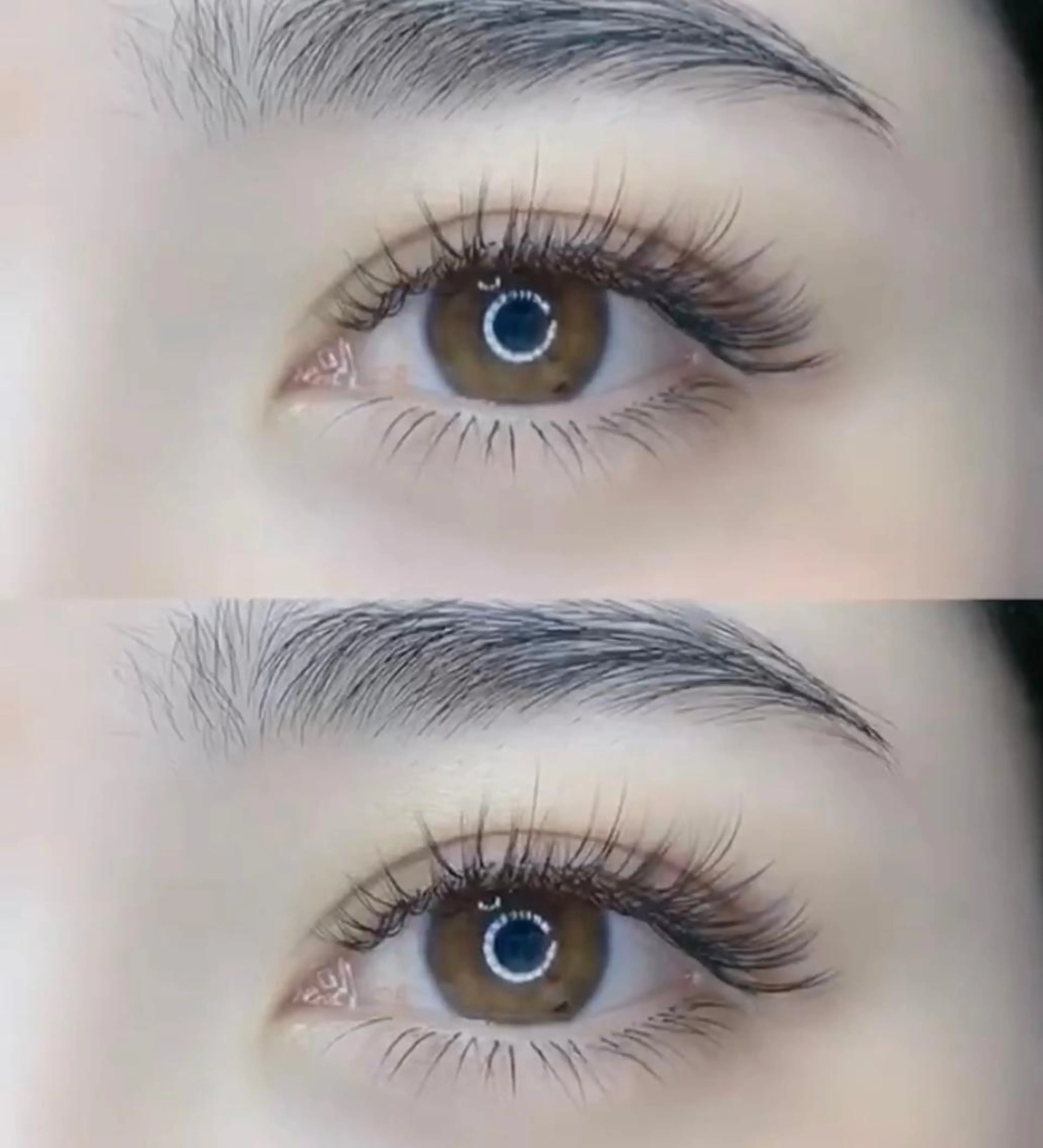 マツエク・マツパ マツエク Ai& Hitomiのマツエク・マツパデザイン