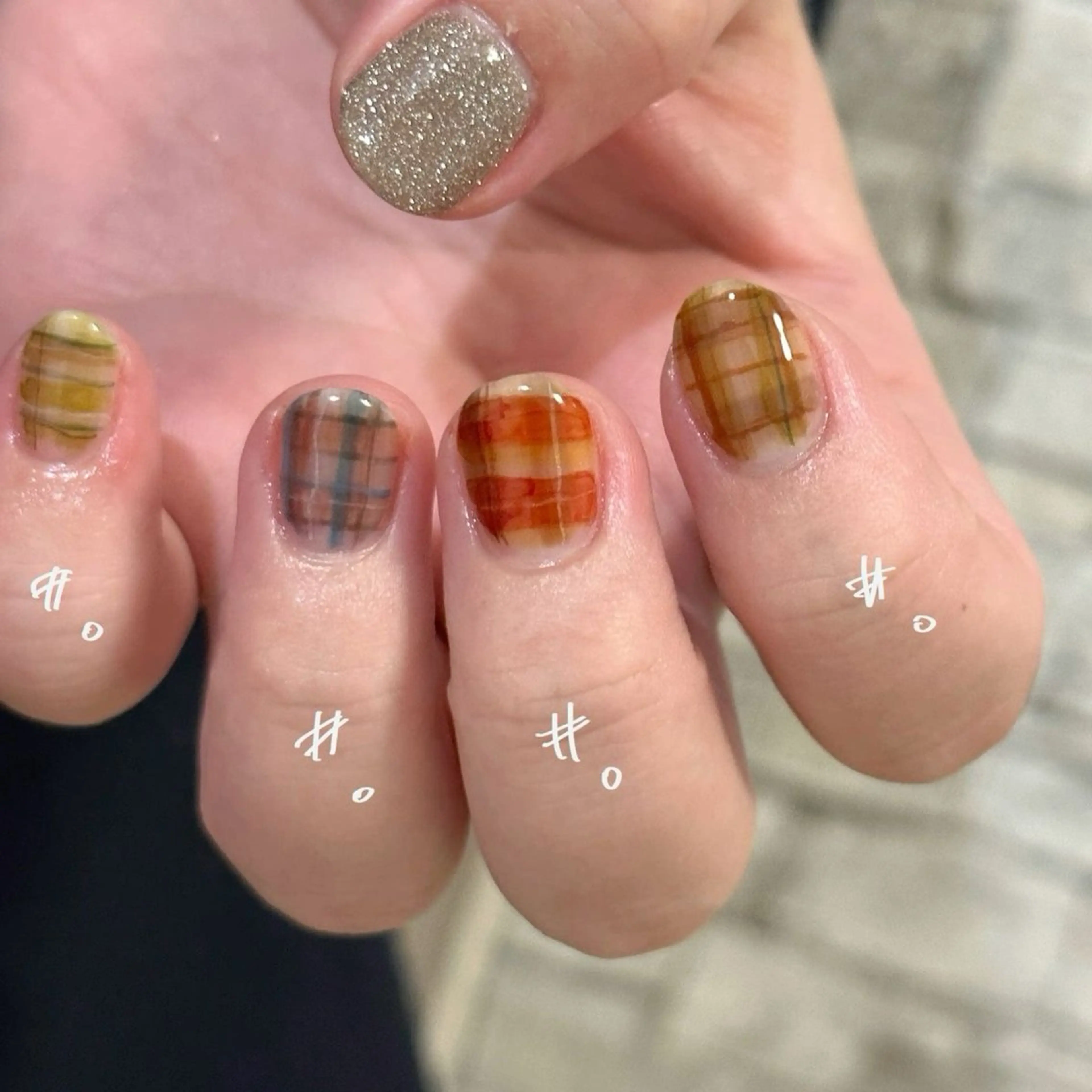 ネイル unwind ┊︎春ネイル🍑のネイルデザイン