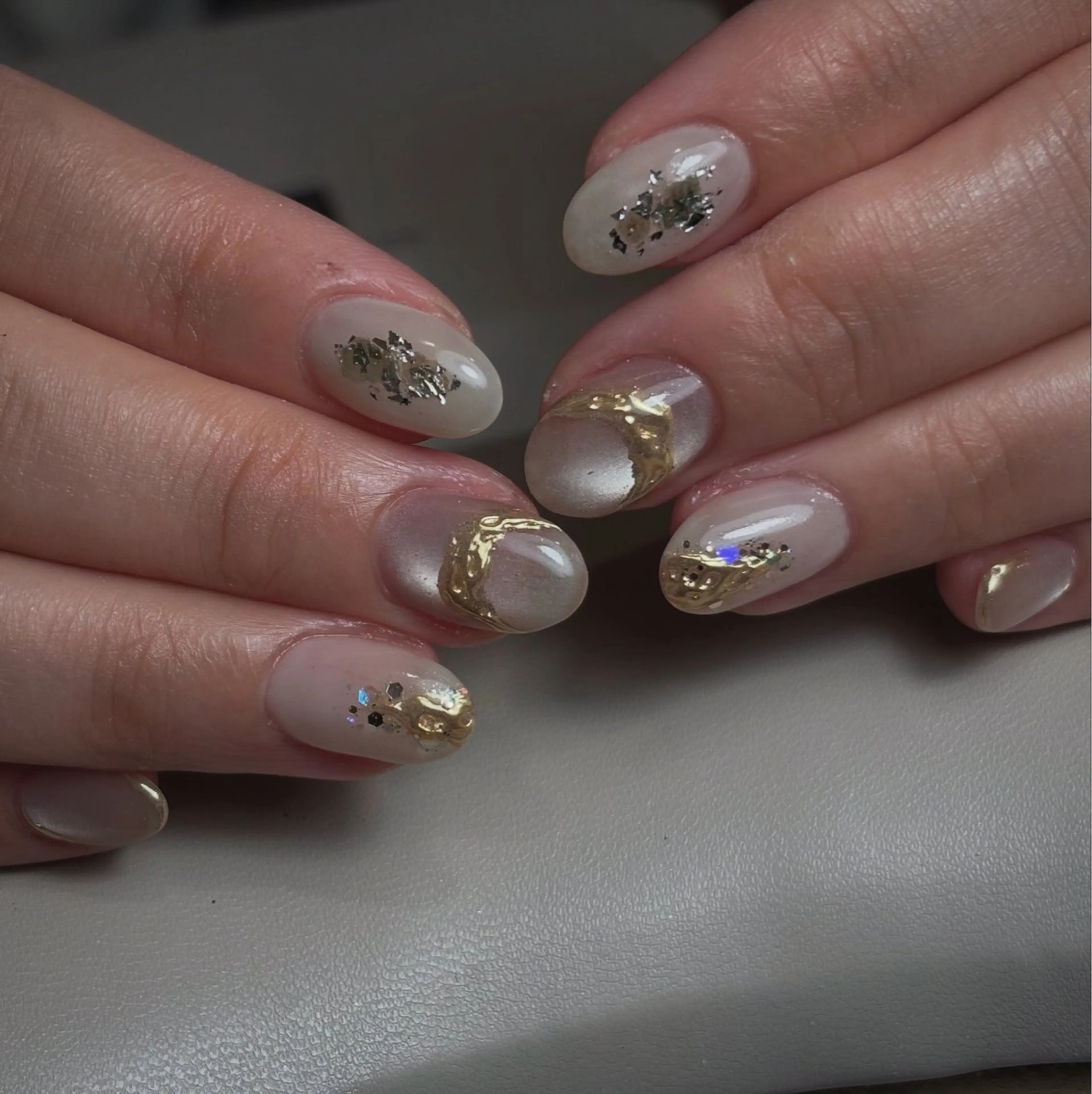 ネイル ハンドネイル r'e blanc wakaのネイルデザイン