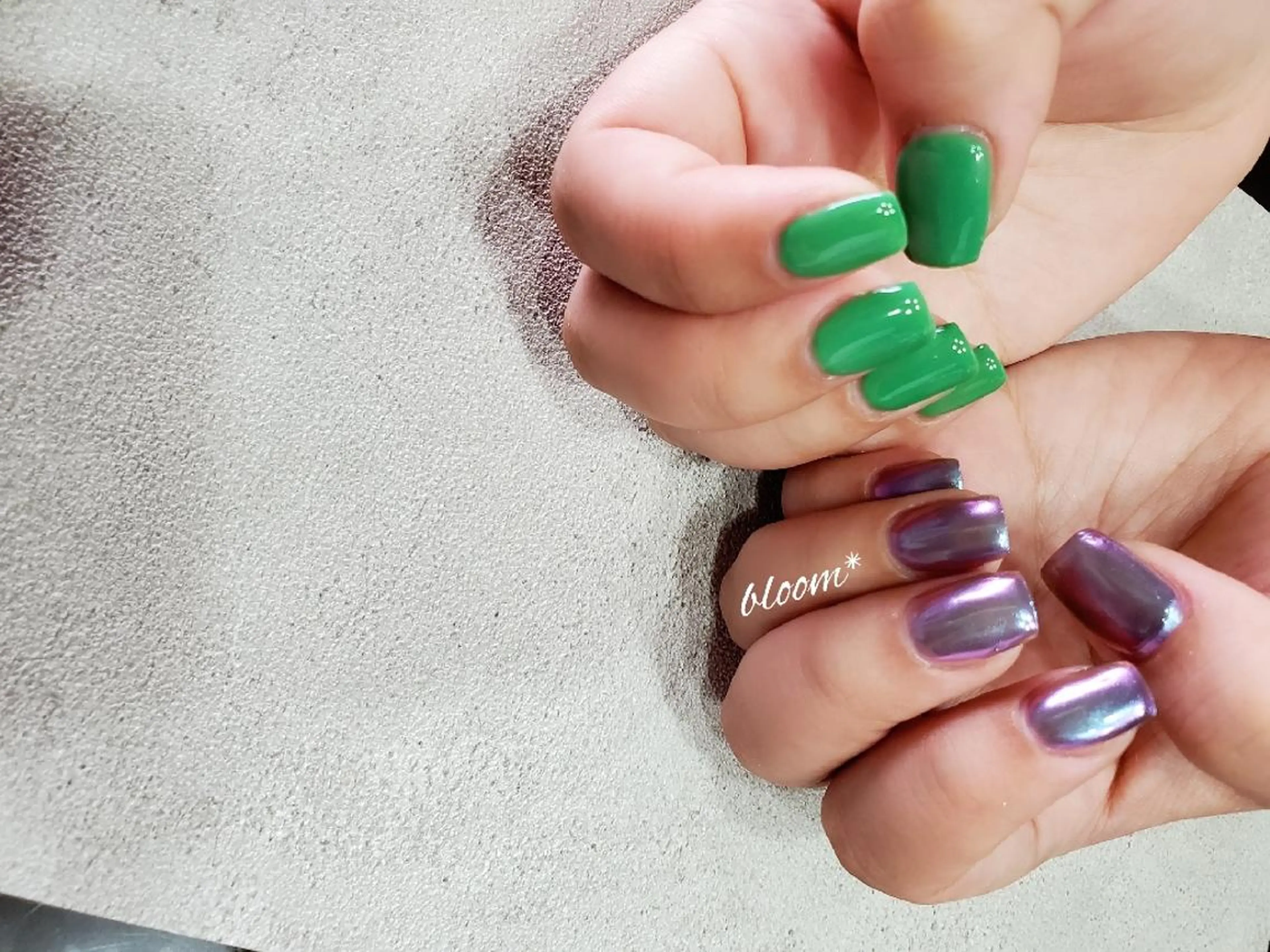 ネイル ワンカラーネイル ハンドネイル bloom *のネイルデザイン