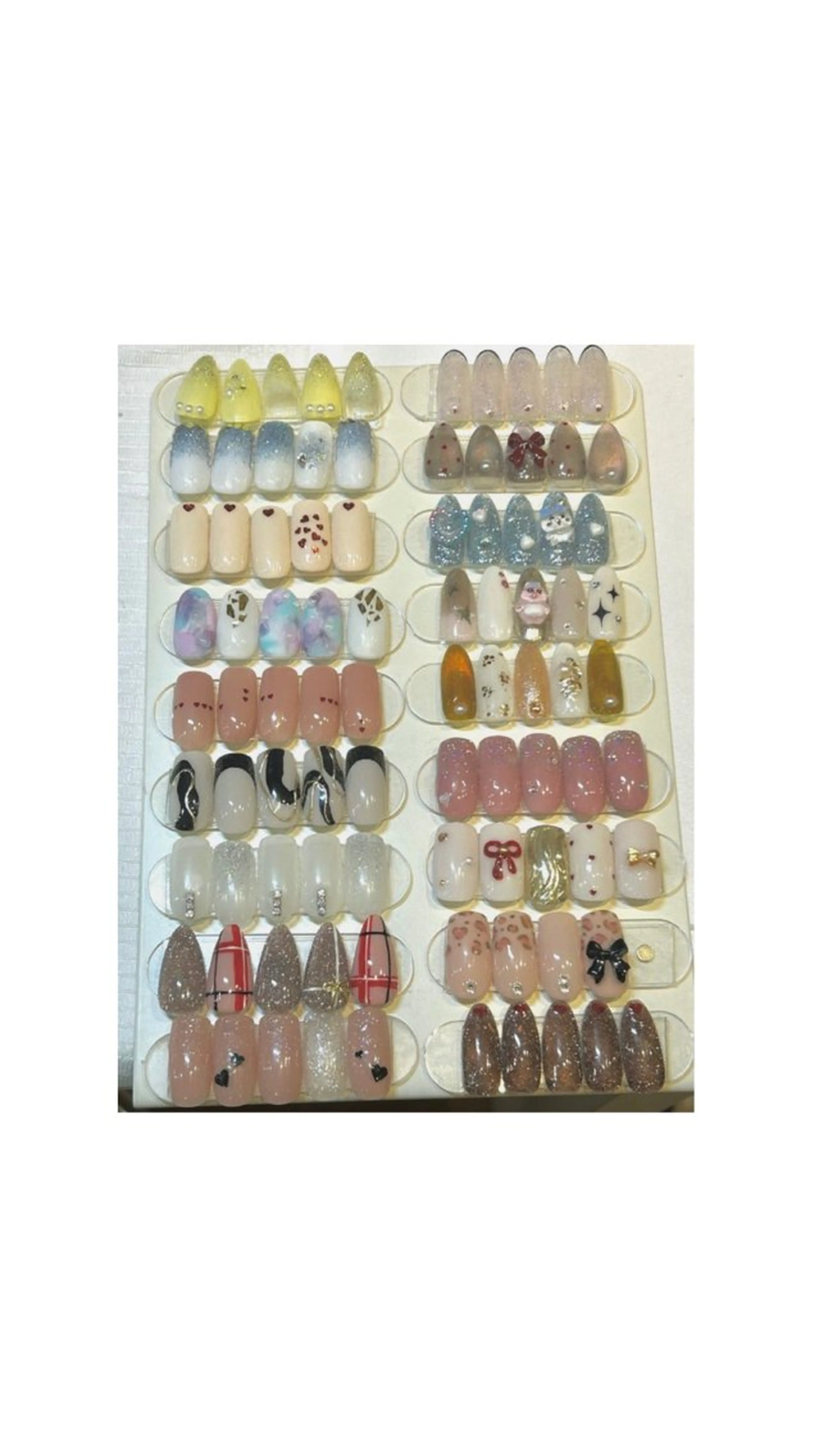 オフあり🎀 ハンドデザイン 🫧パラジェル🫧  (店内サンプルから)の写真