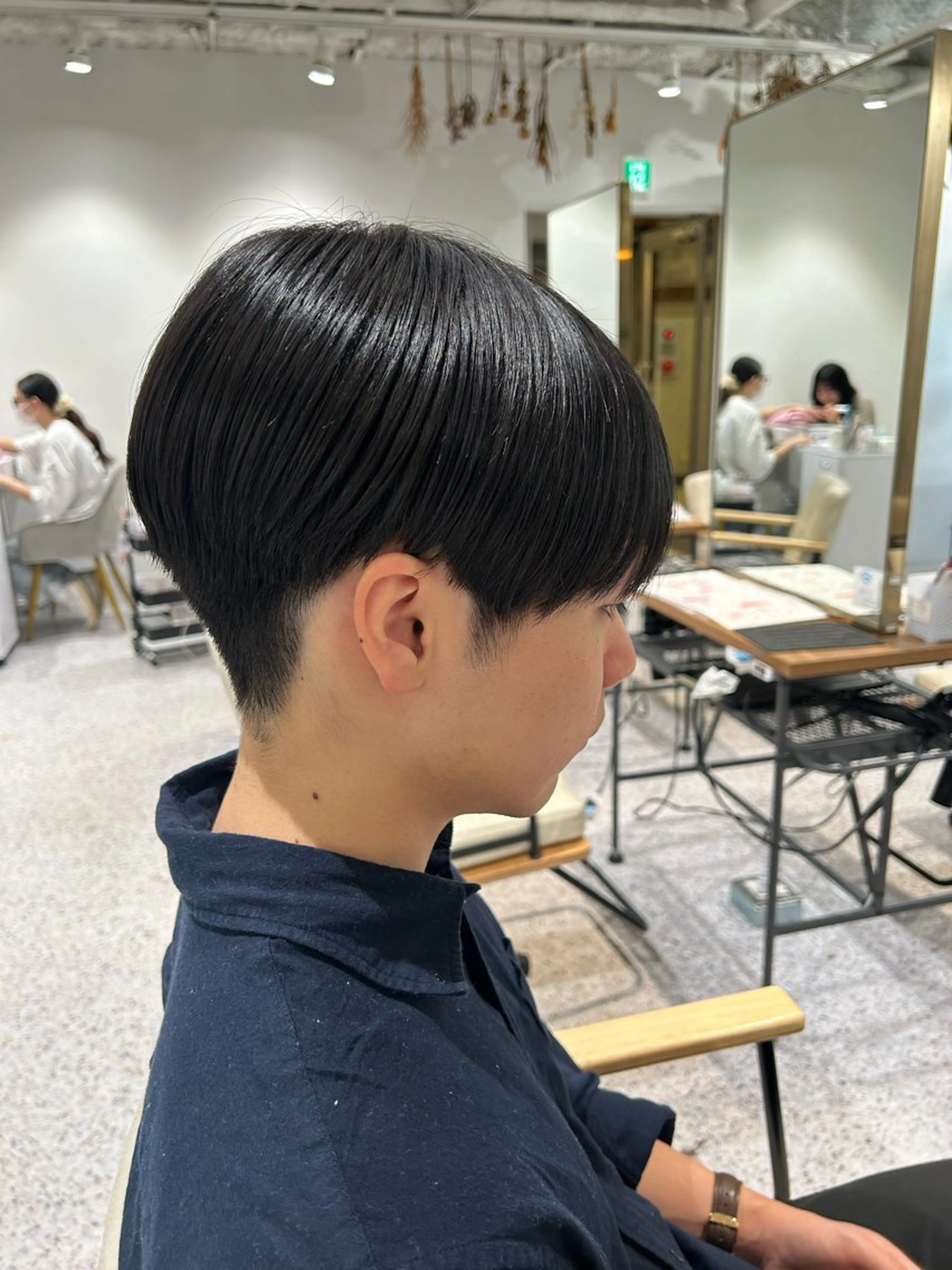 ショート メンズ マッシュ カット hair&eye🎀 /momoKaのマツエク・マツパデザイン