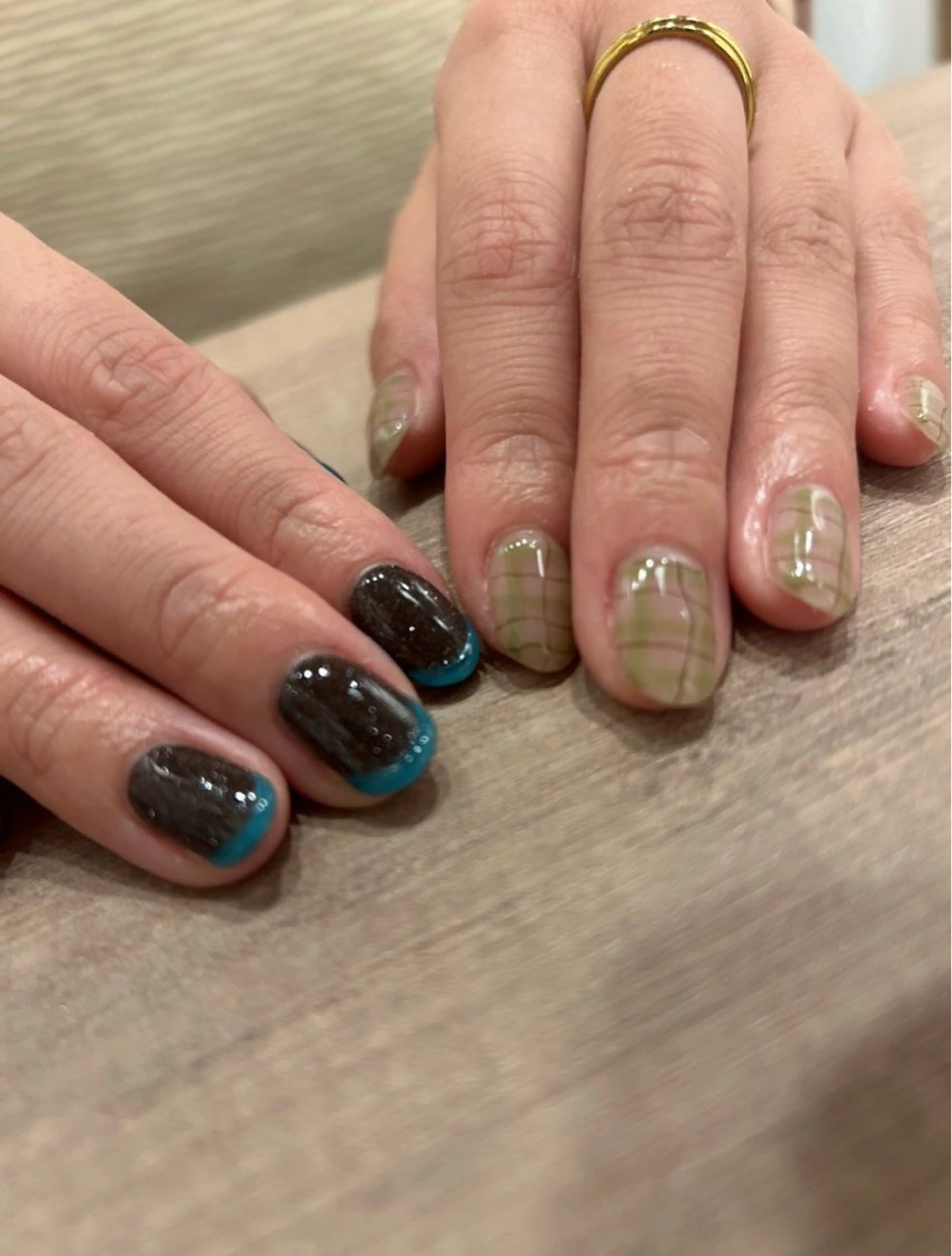 ネイル ハンドネイル Lapis *のネイルデザイン