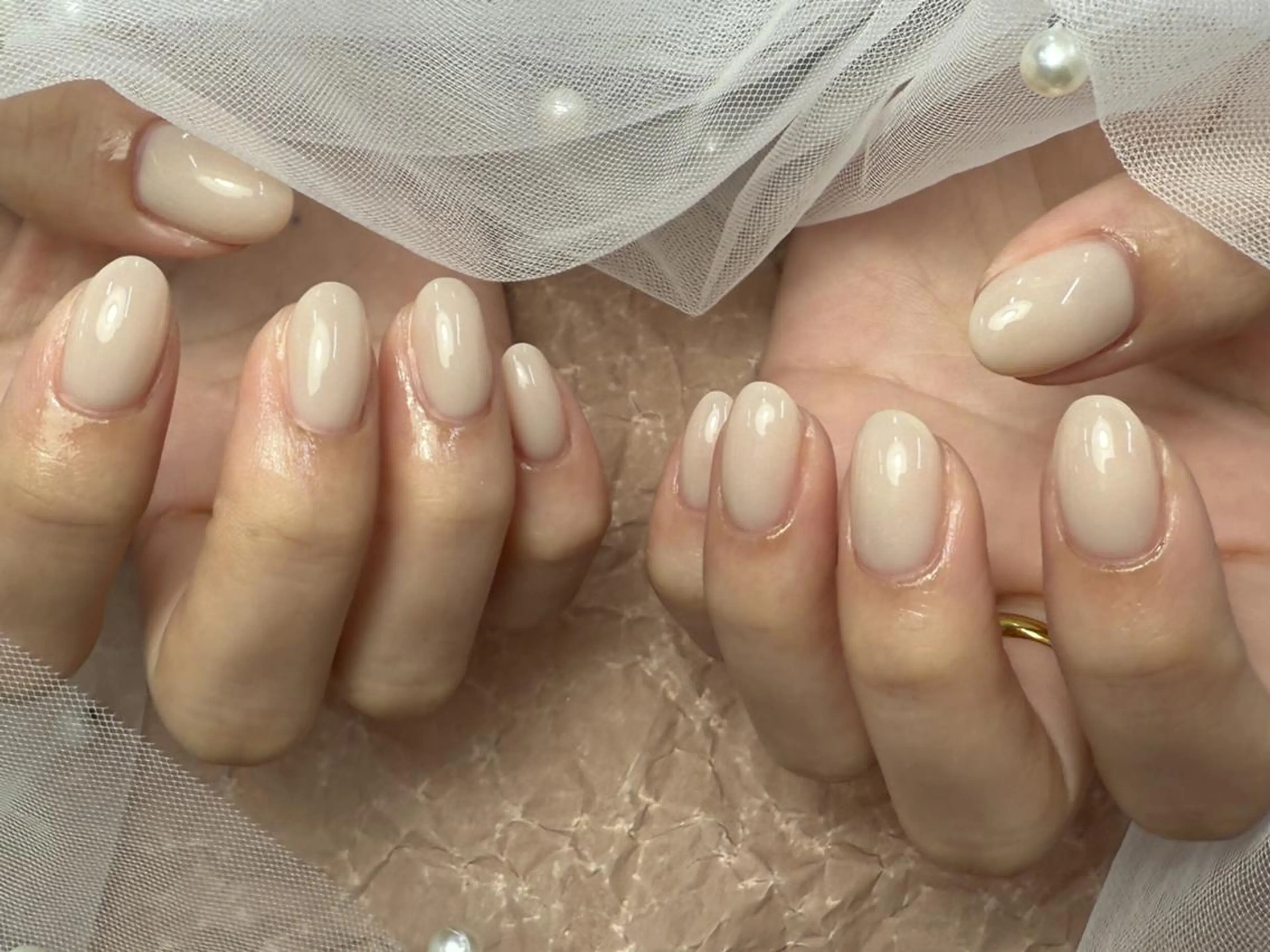 ネイル シンプルネイル ハンドネイル ToliyDeliy Nail Salonのネイルデザイン