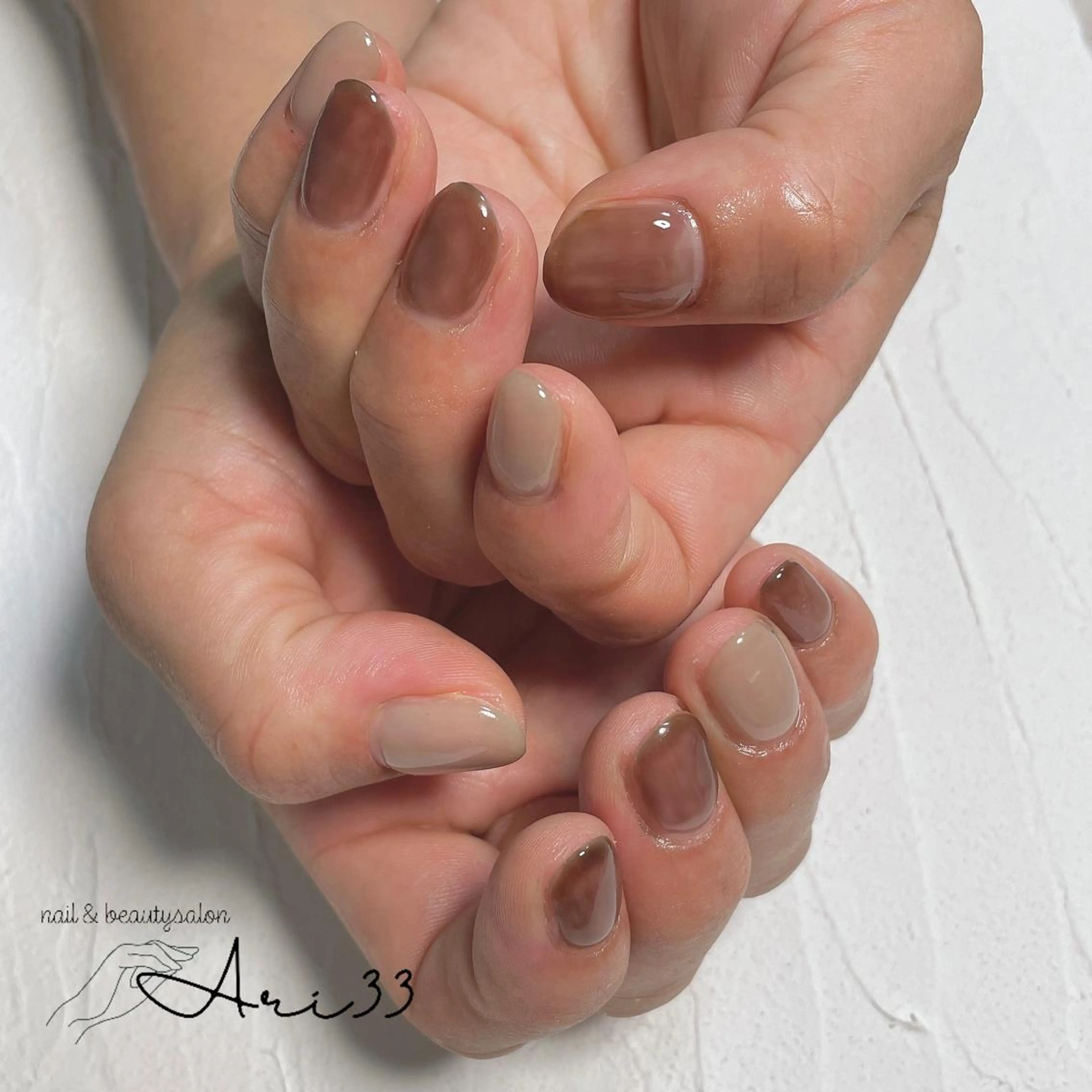 ネイル ハンドネイル プライベートサロン Ari33nailのネイルデザイン
