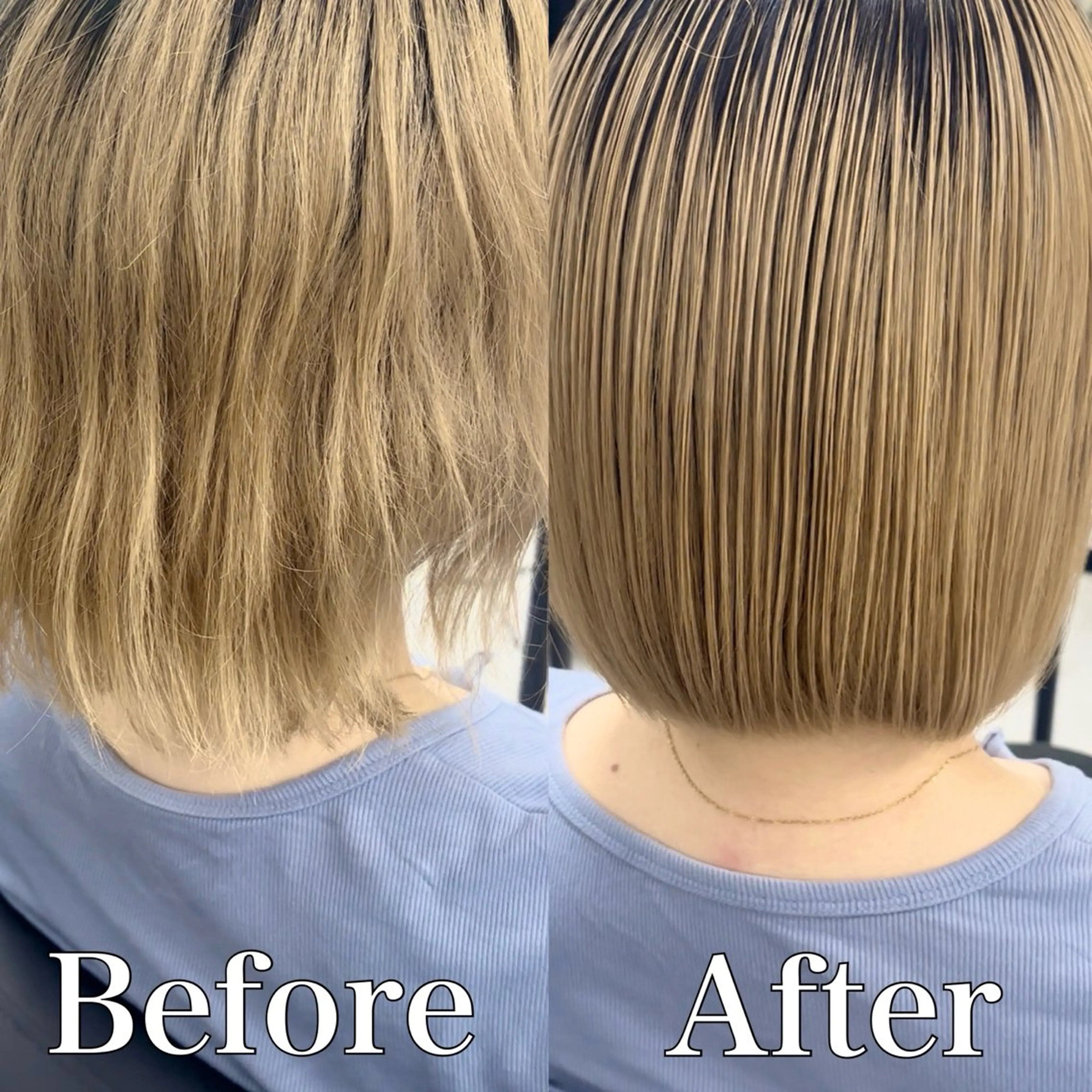 ショート 酸性ストレート カット 縮毛矯正 トリートメント ACTION心斎橋店 Lisaのヘアスタイル