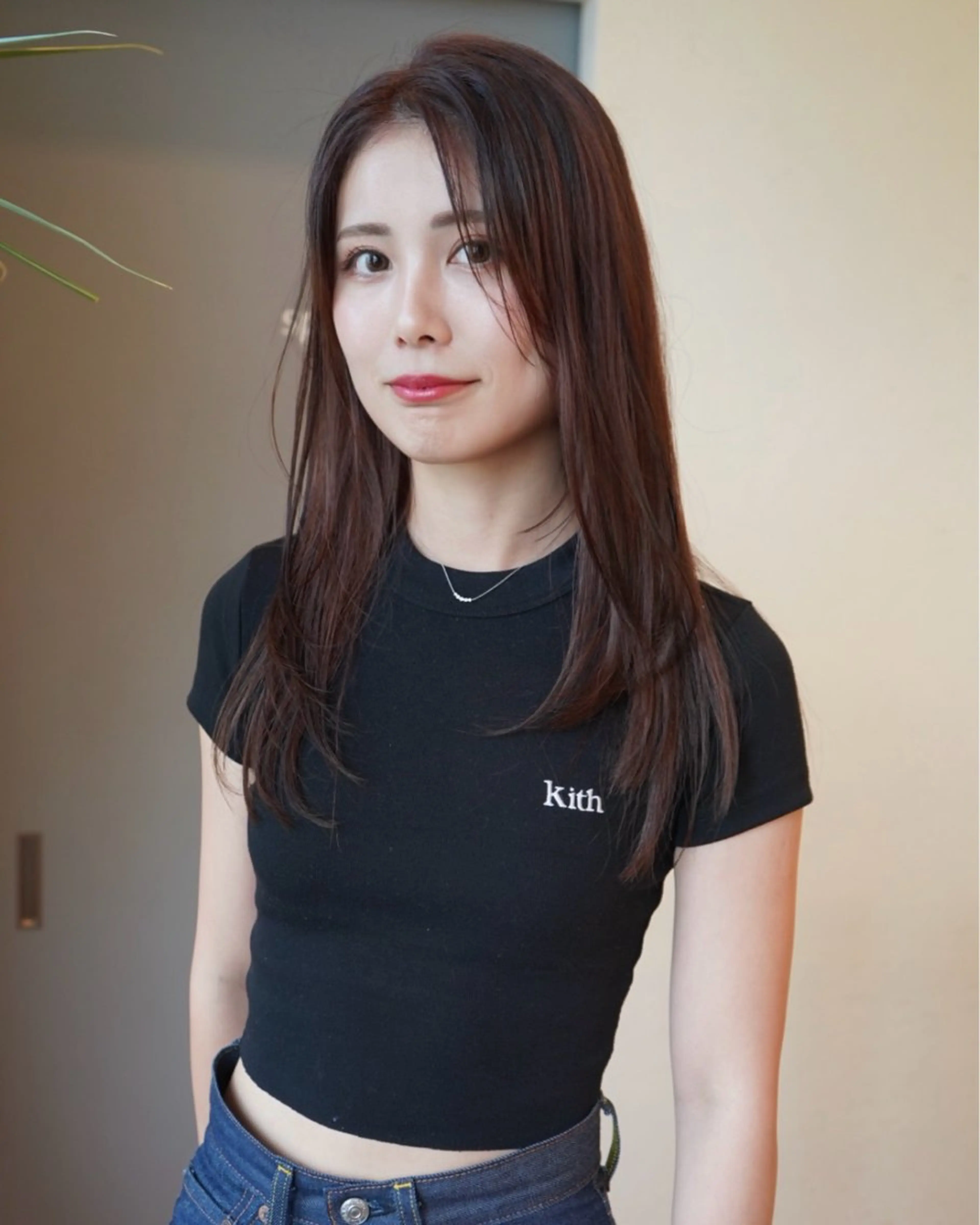 ロング カラー 吉原 由菜のヘアスタイル