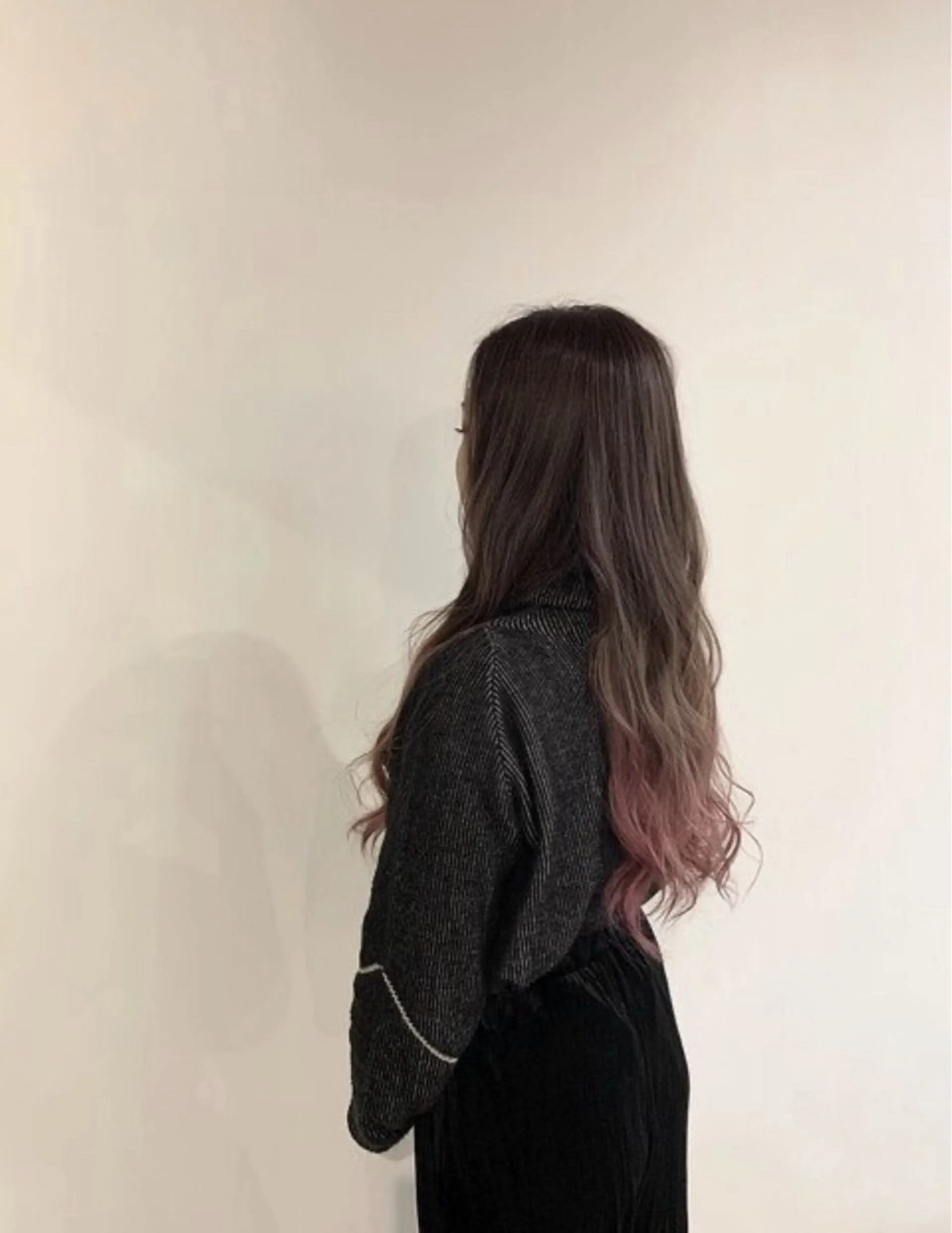 カラー ヘアカラー 梶 瑞希のヘアスタイル