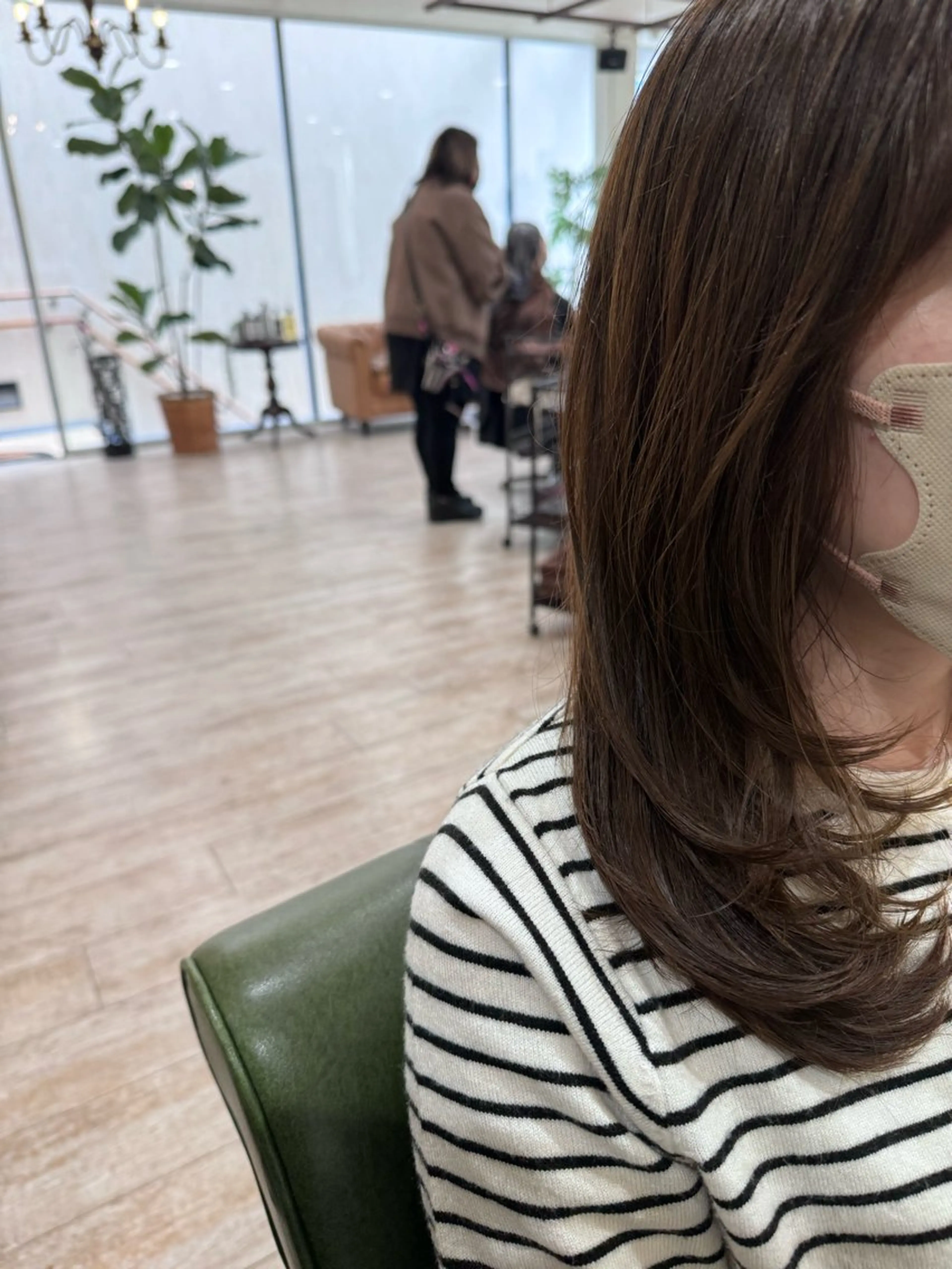 ロング カラー 髪質改善 レイヤーカット 新越谷noble店長 松本拓也▶◀*.のヘアスタイル