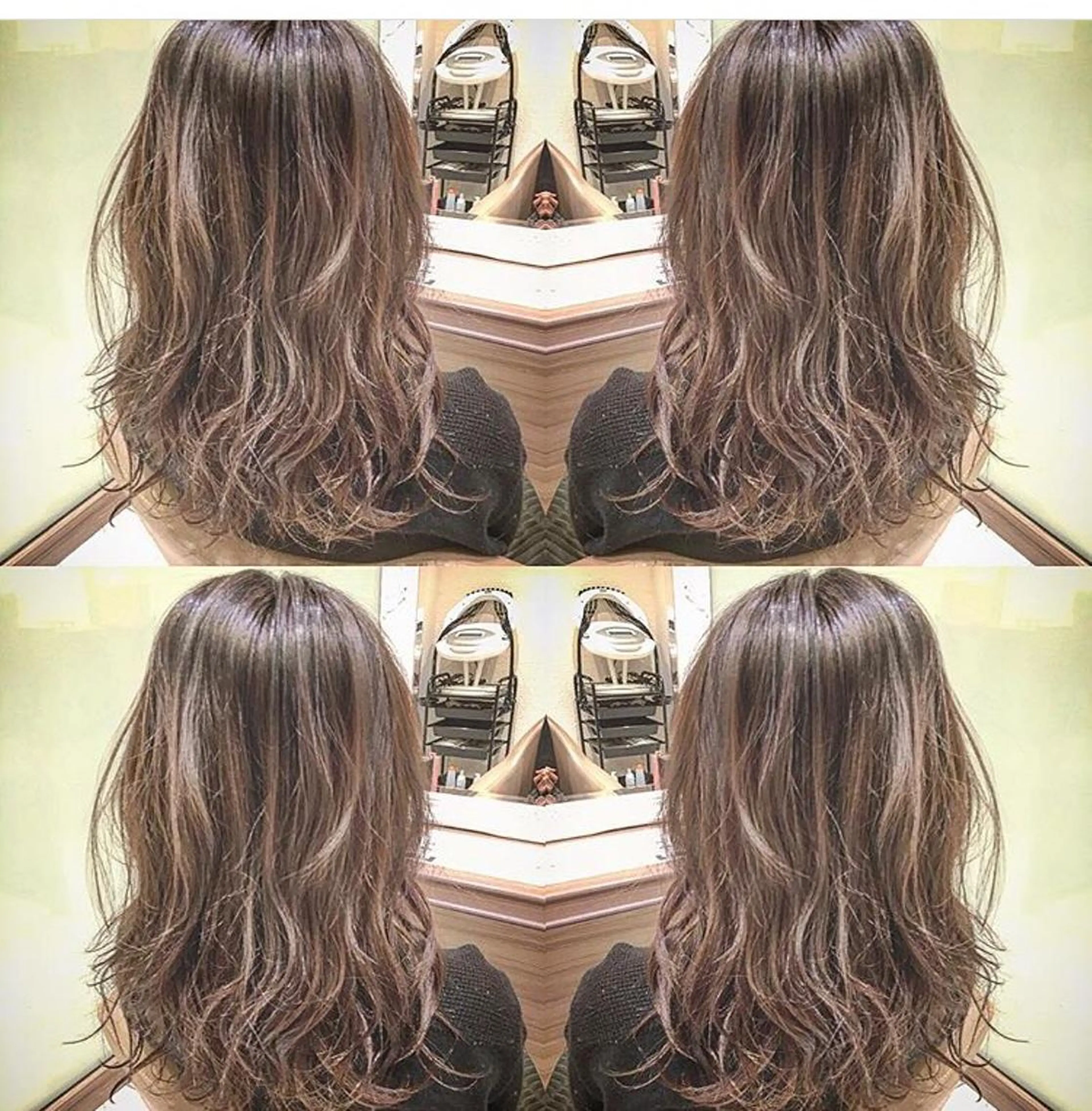 ロング カラー ヘアアレンジ 【ボブ・ショート】 Ash茗荷谷店のヘアスタイル