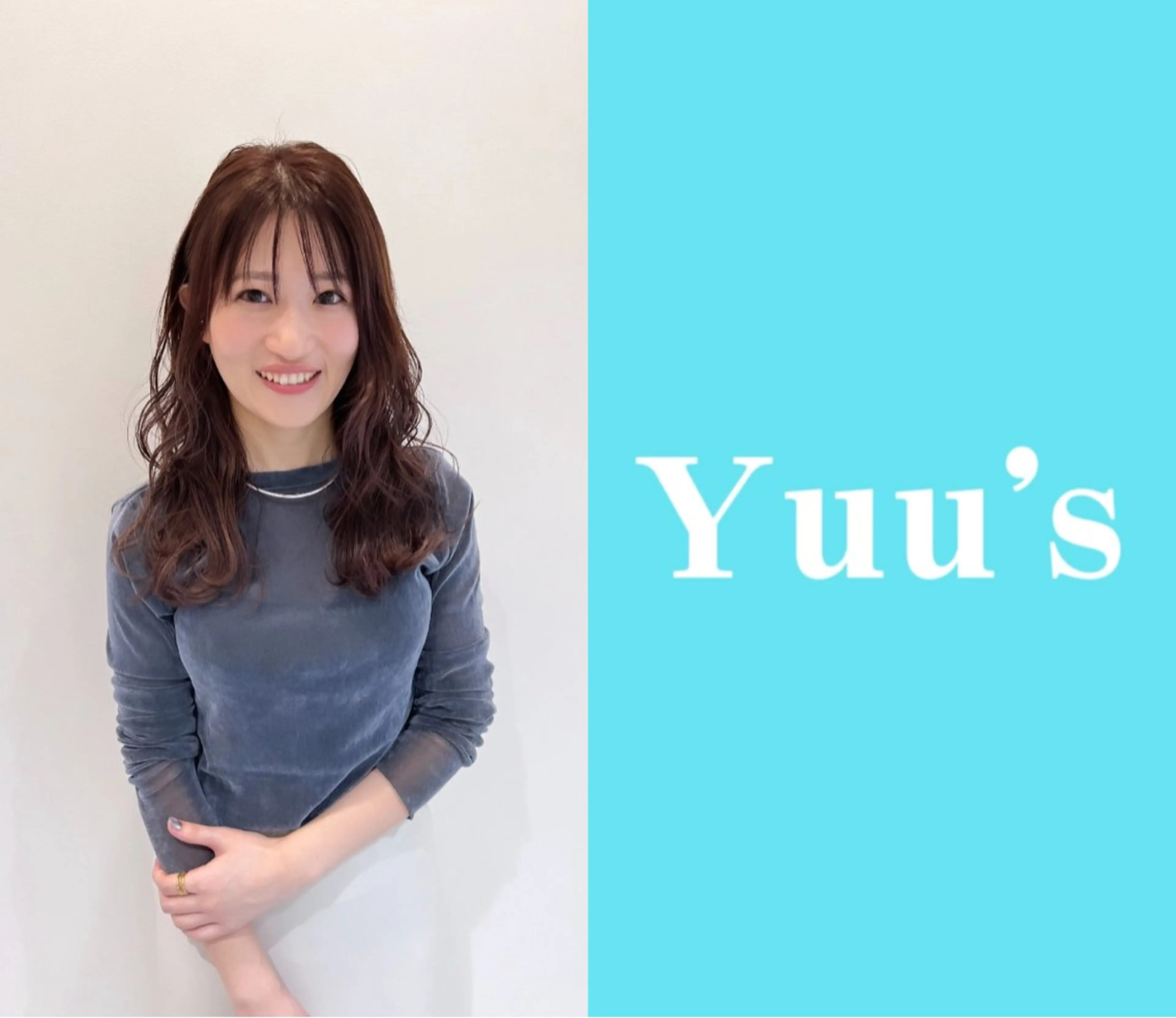 ミディアム カット ヘアカラー トリートメント Yuu's所属・Yuu's 【ユウズ】のヘアスタイル