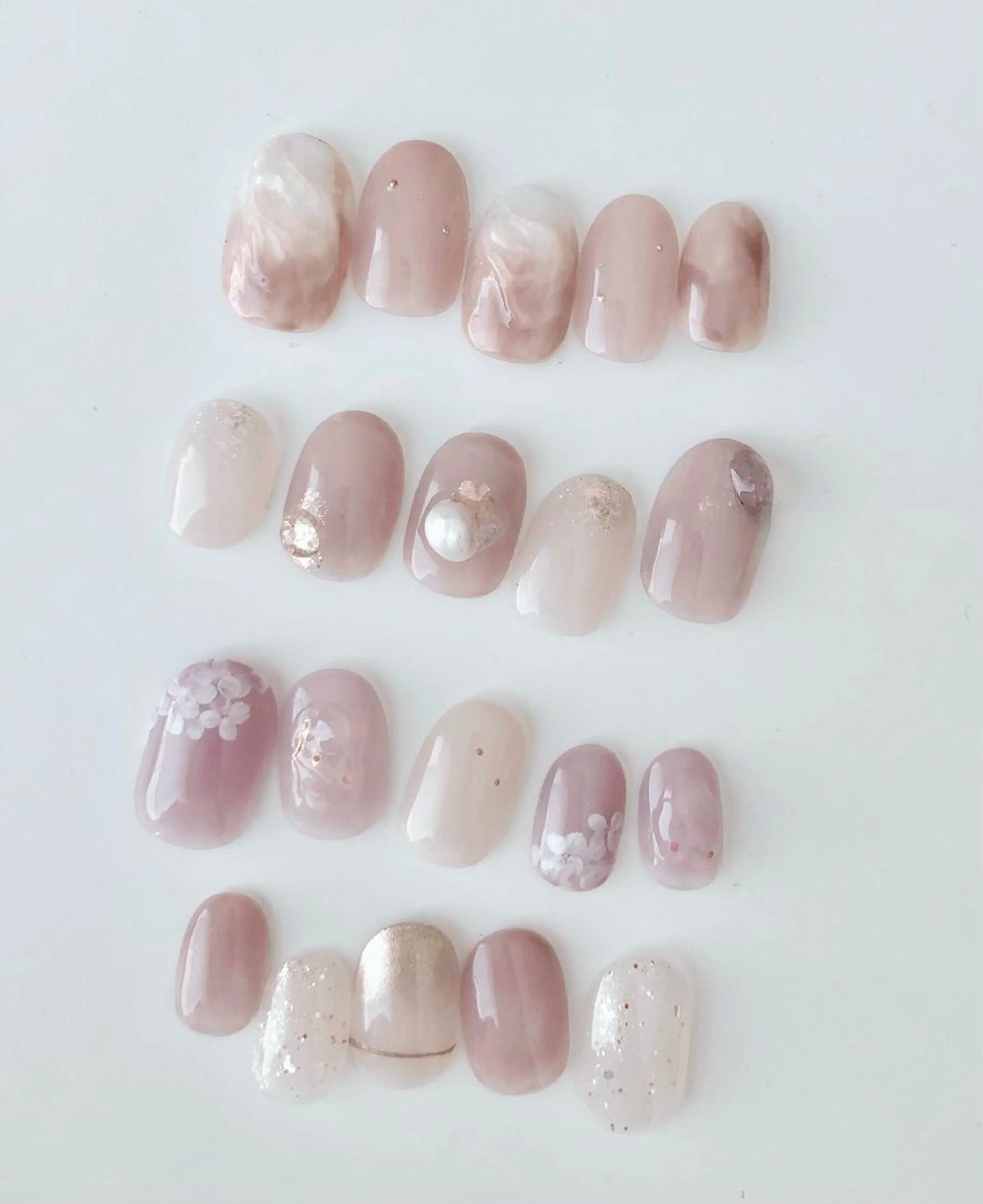 ネイル アートネイル ネイルチップ atelier in bloomのネイルデザイン