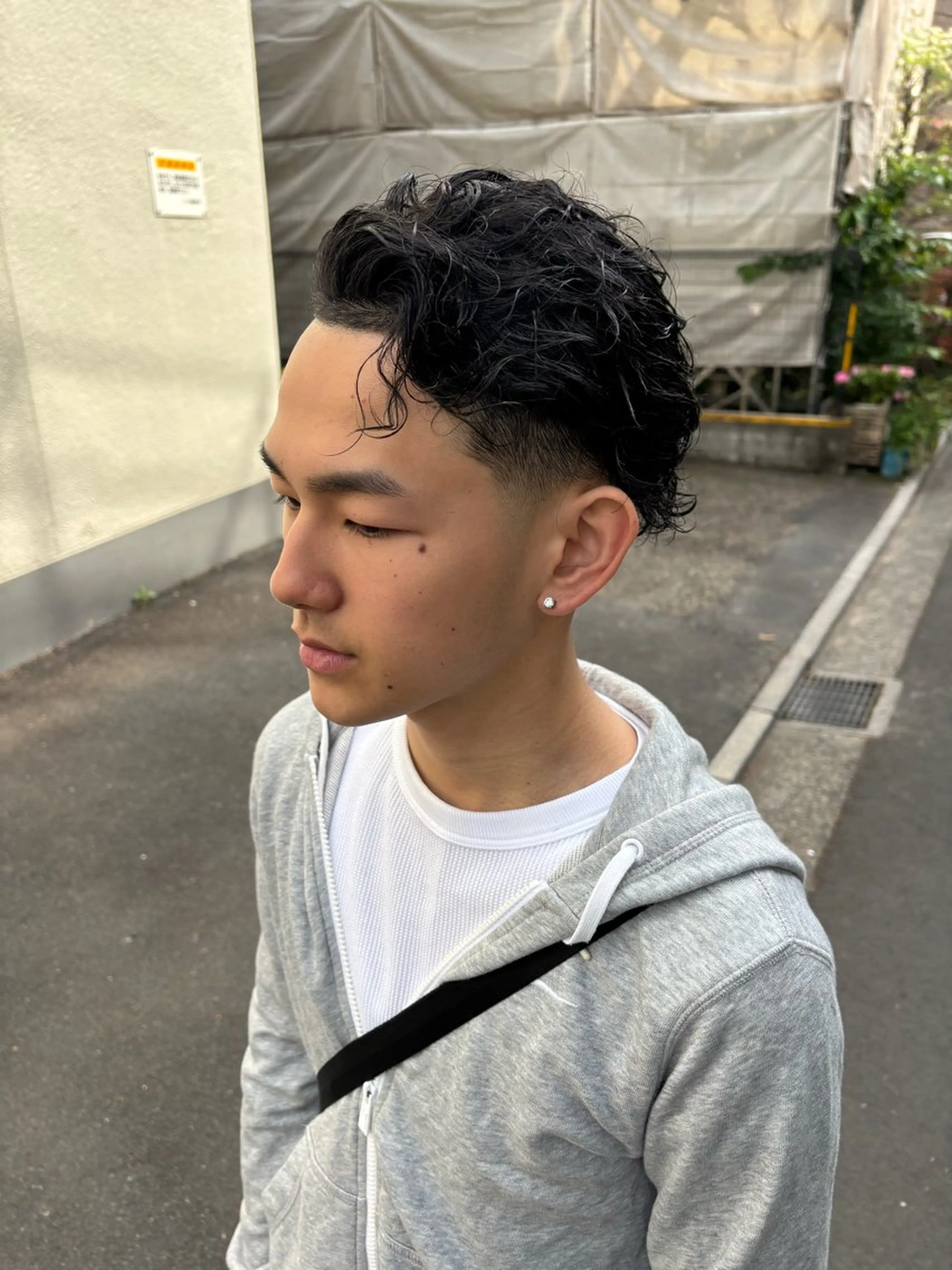 スパイラルパーマの写真