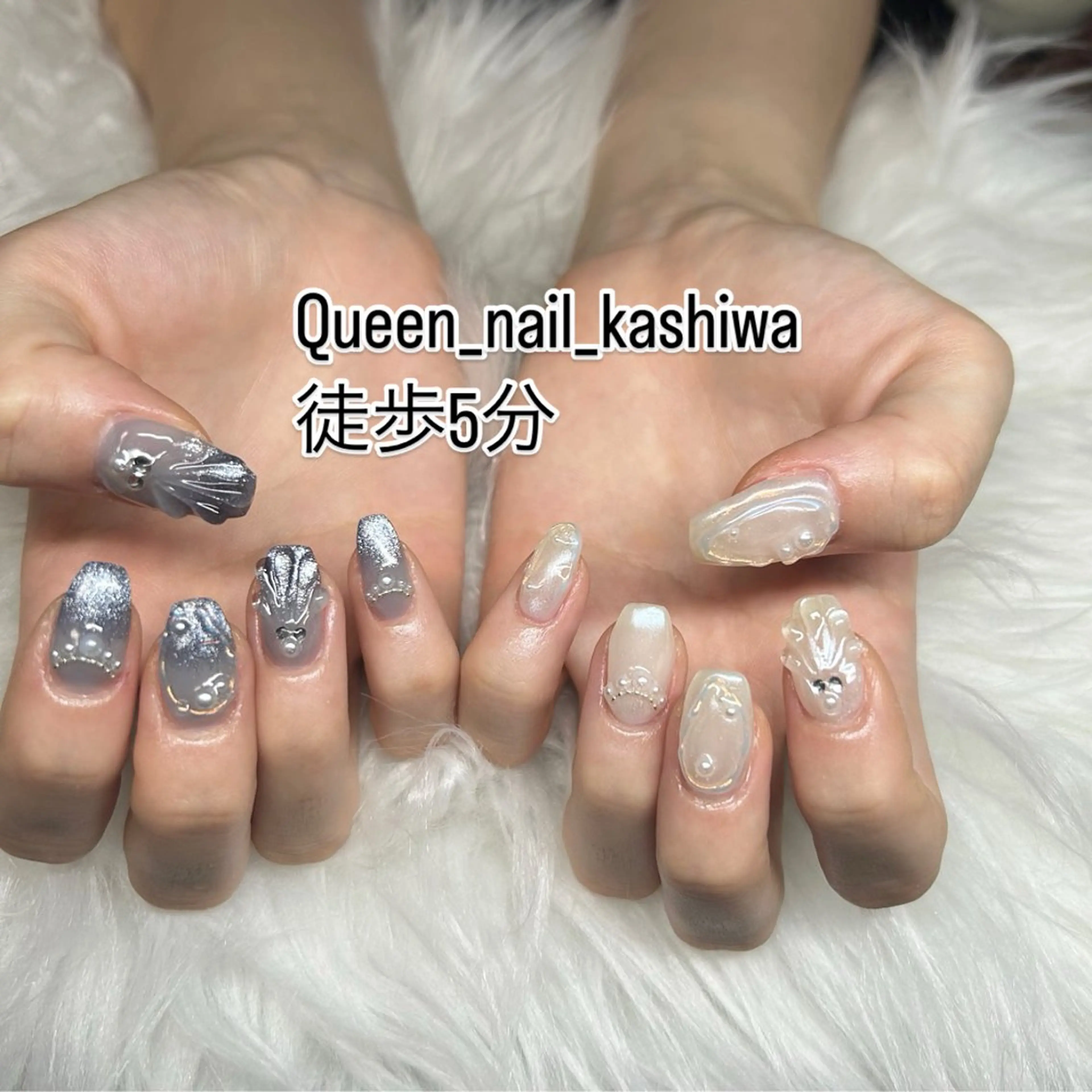 ネイル Queen Nail 柏店　クイーンネイルのネイルデザイン