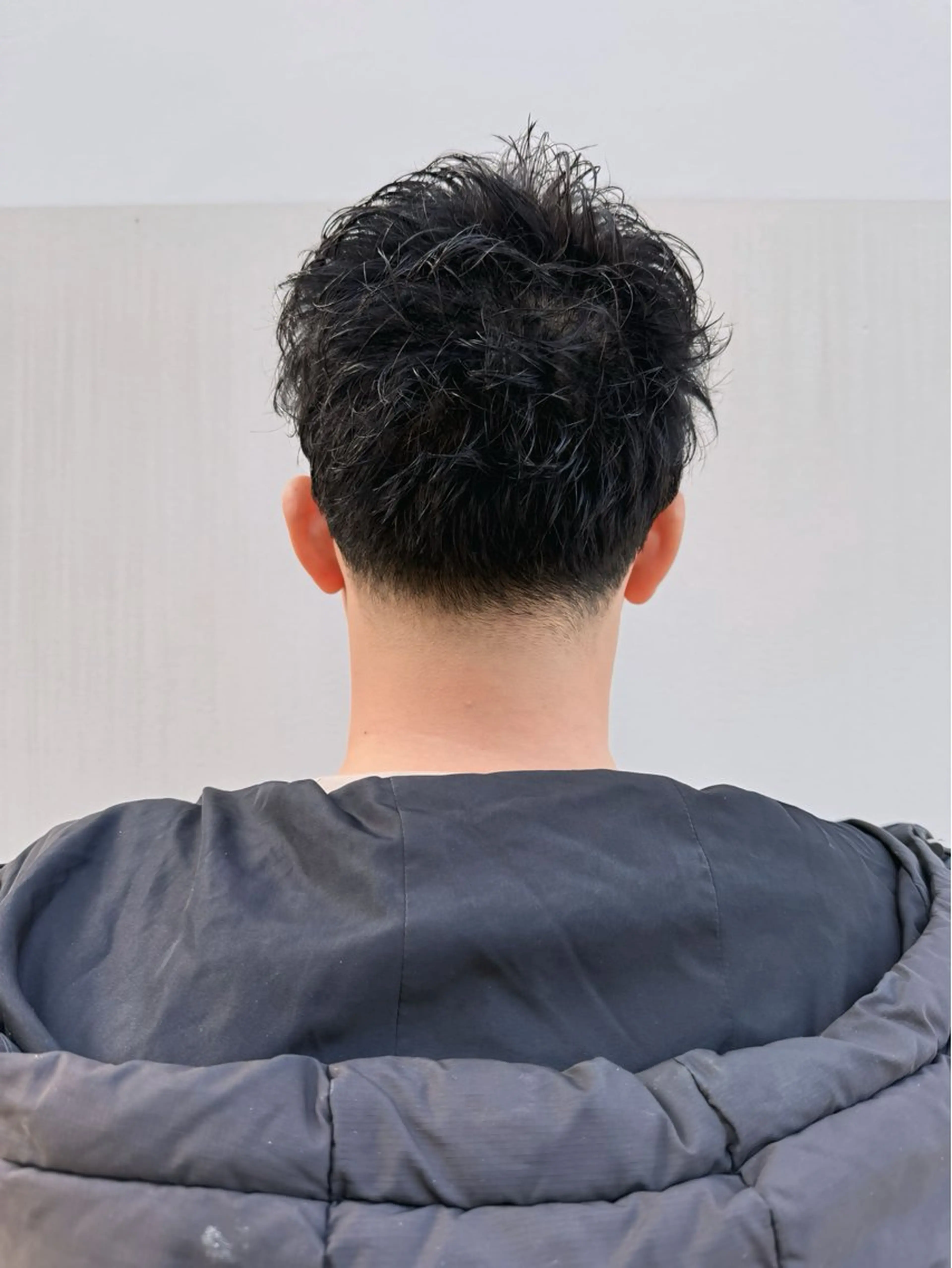 ショート メンズ soen所属・⚡メンズパーマフ ェードカットTomyのヘアスタイル