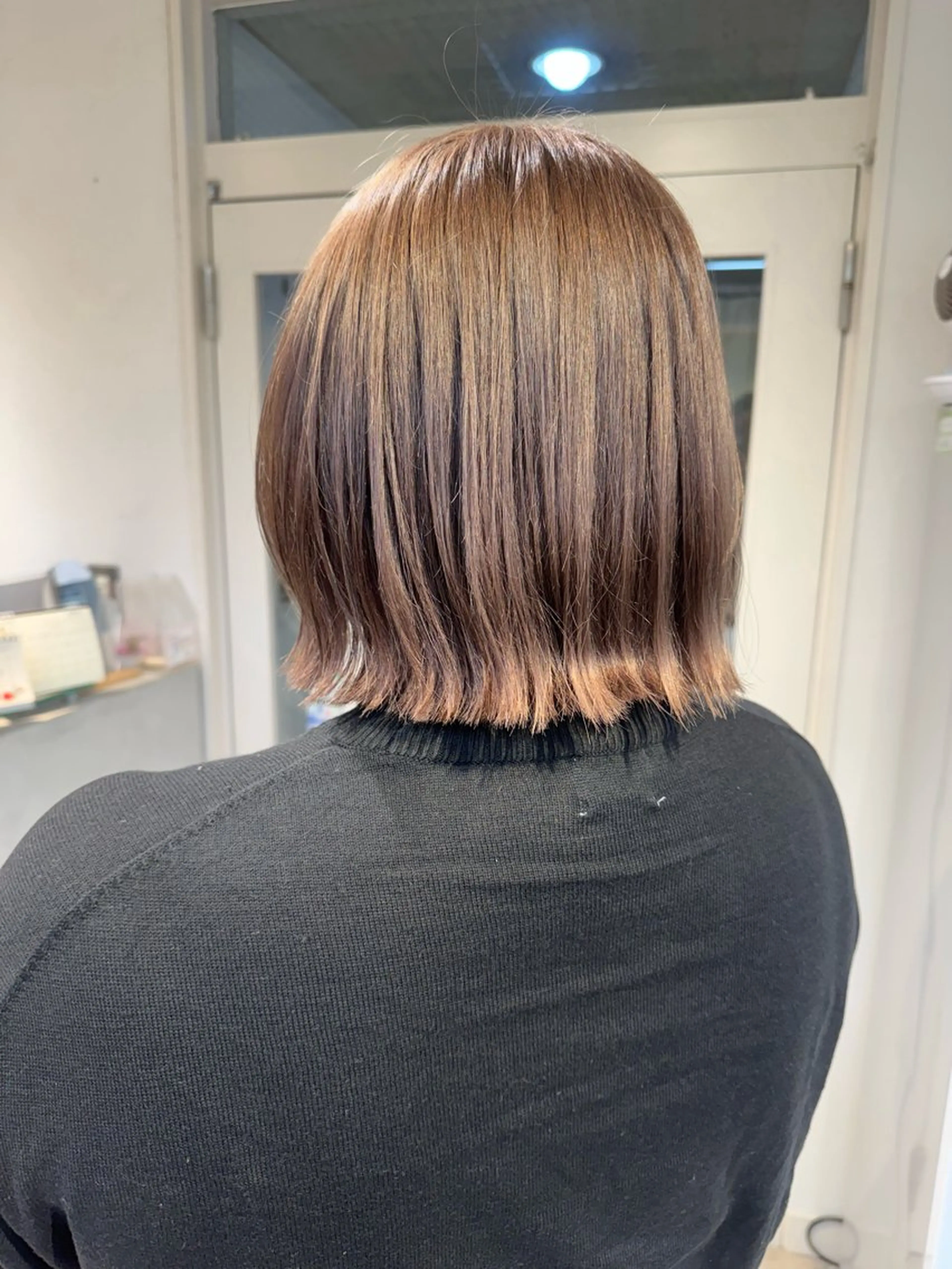 ショート カラー ベージュカラー 透明感カラー 韓国風カラー ラベンダーカラー ラベンダーピンク ヘアカラー Lian Tokyo所属・樋口 将輝のヘアスタイル